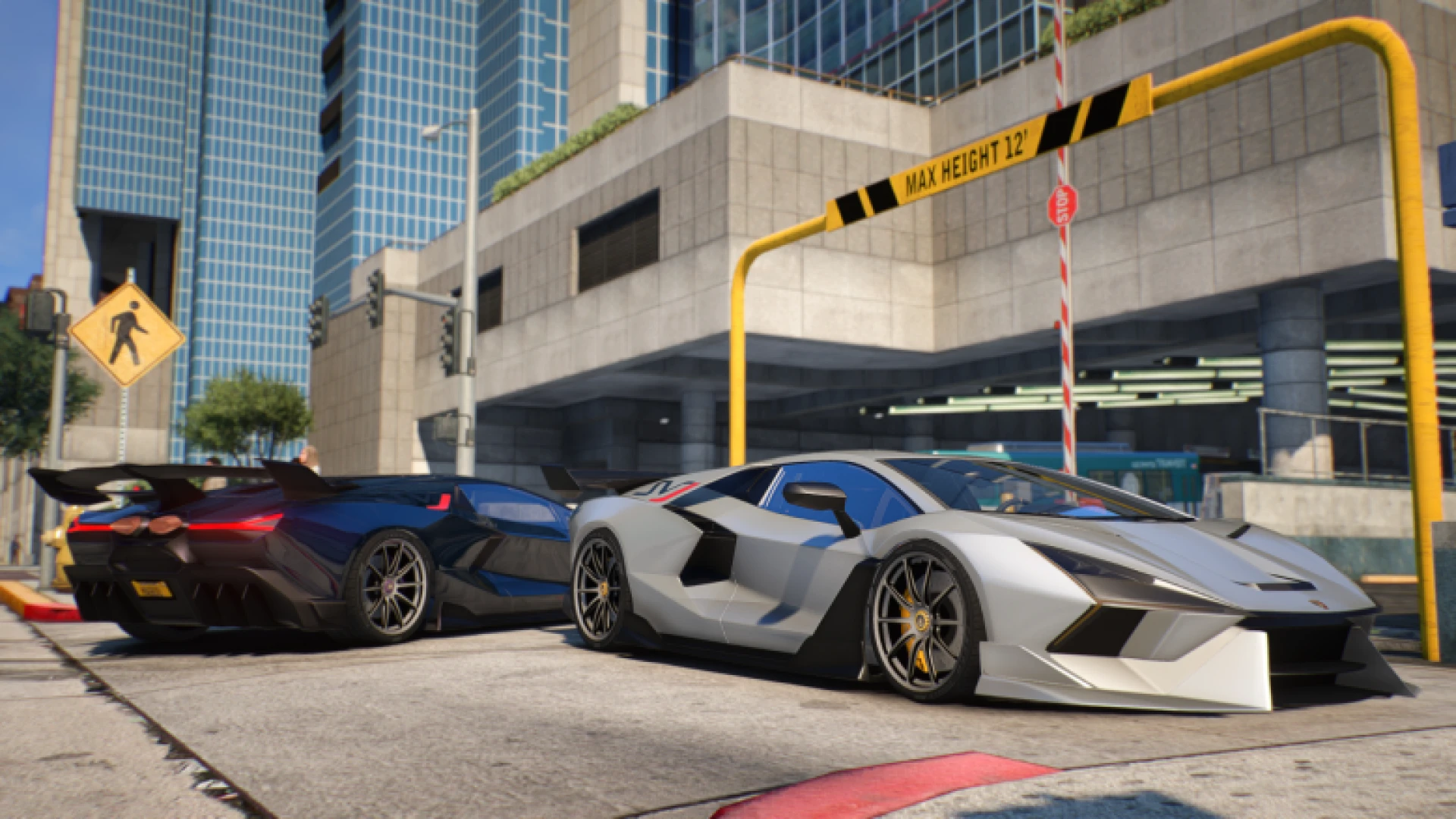 Aventador SVJ Successor Hycade FiveM widebody concept add-on