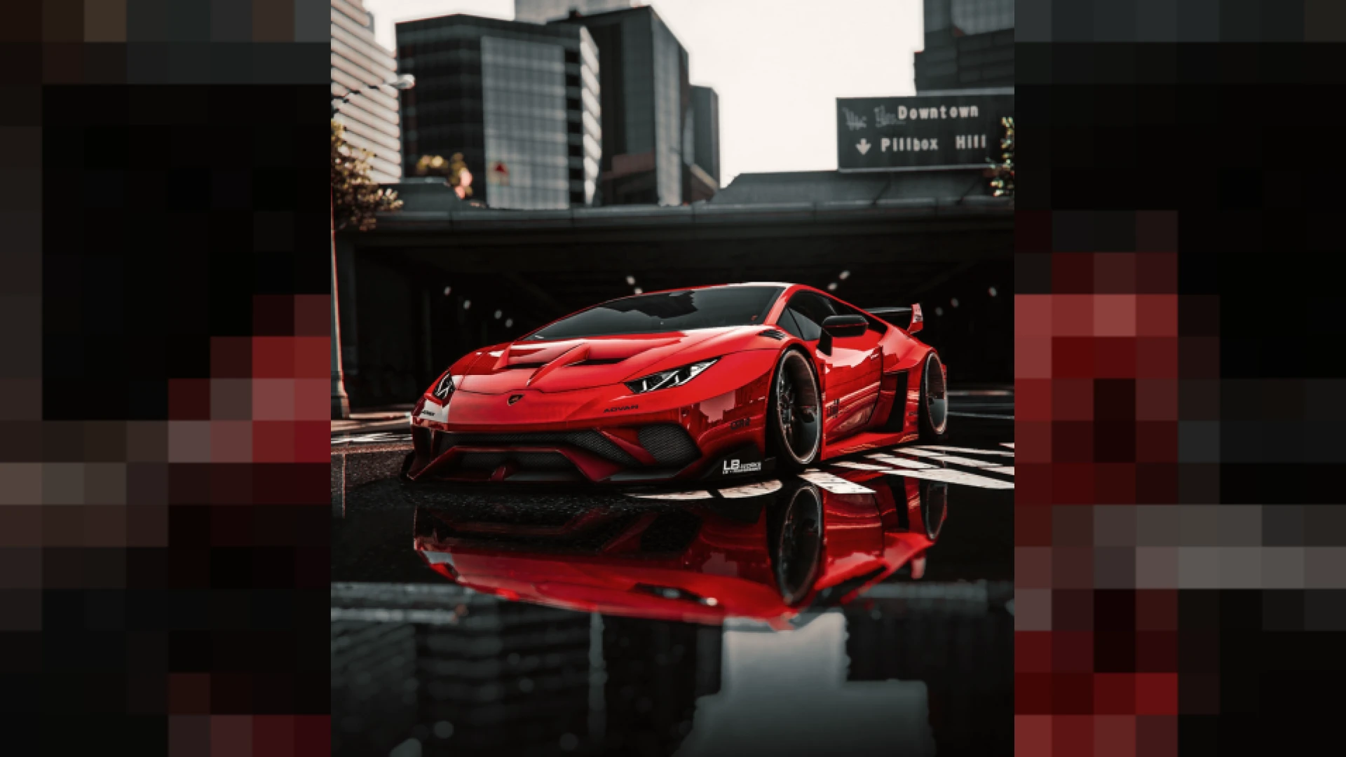 Lamborghini Huracan LB Silhouette widebody for FiveM