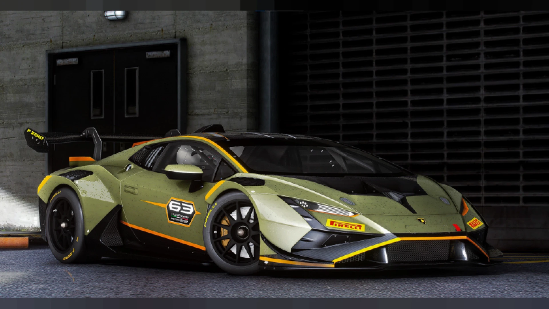 Lamborghini Huracan Super Trofeo EVO2 race car for FiveM