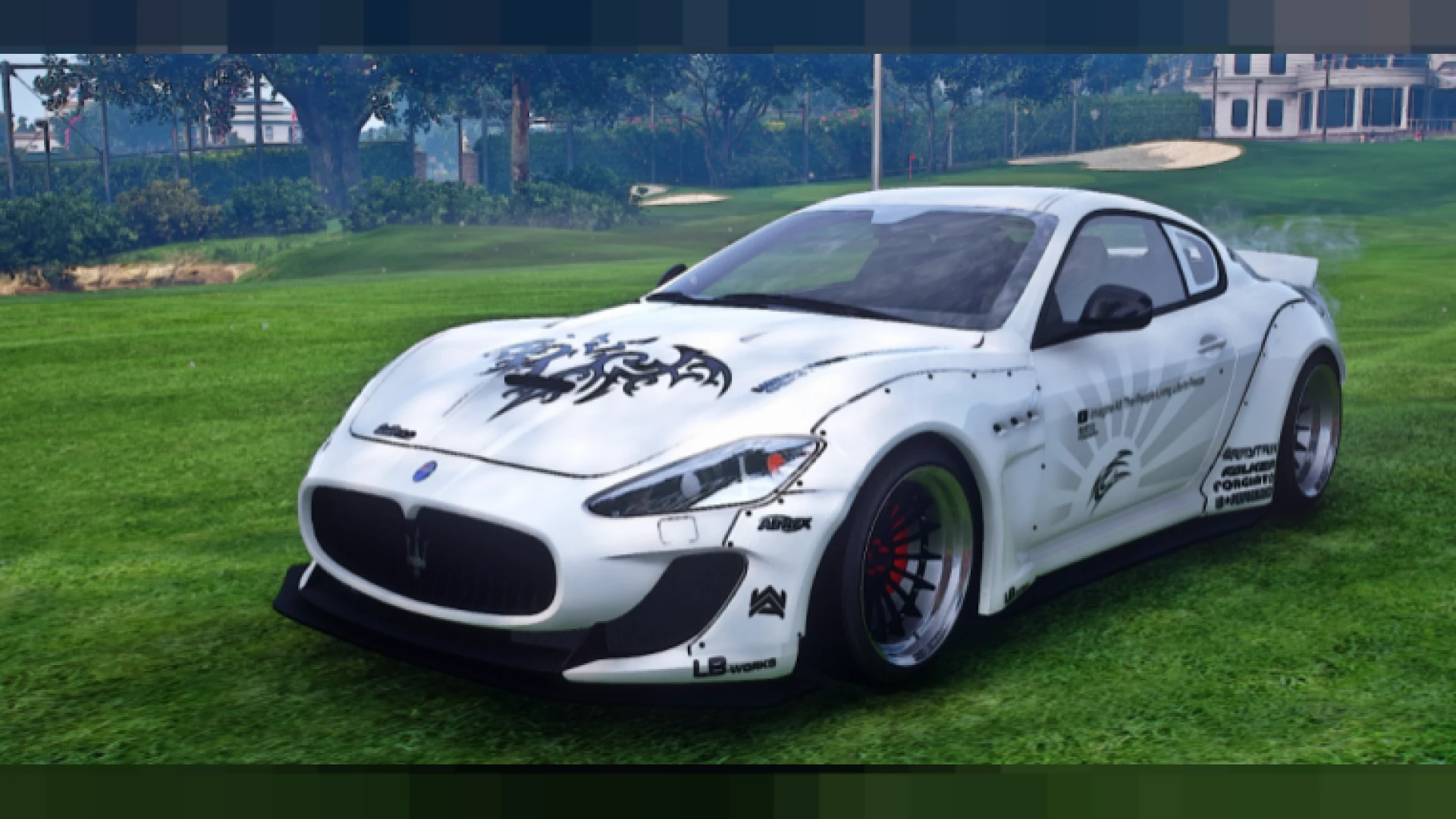 Lamborghini Liberty Walk widebody supercar FiveM add-on