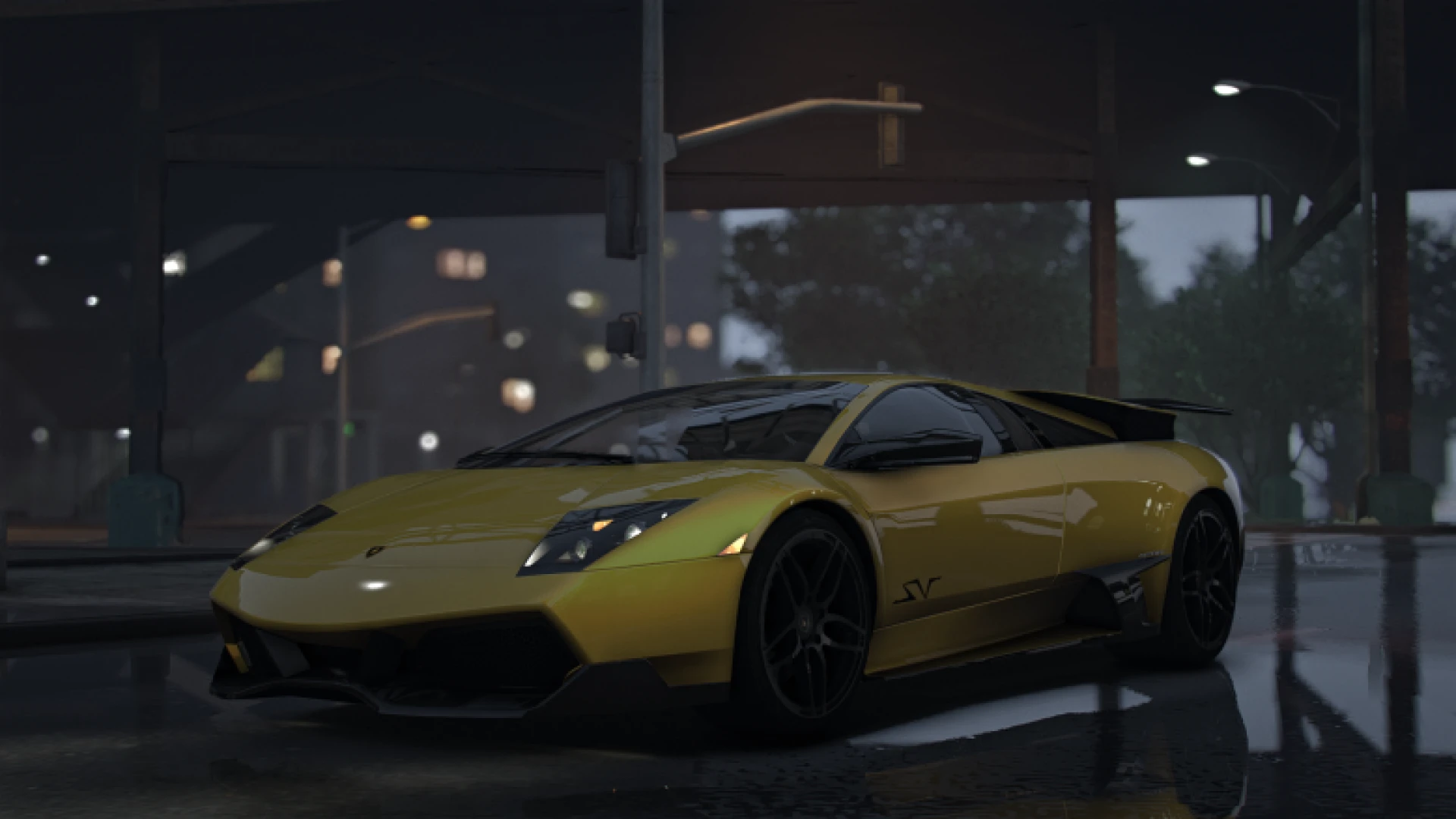 Murcielago LP670 SV FiveM add-on Lamborghini V12 supercar