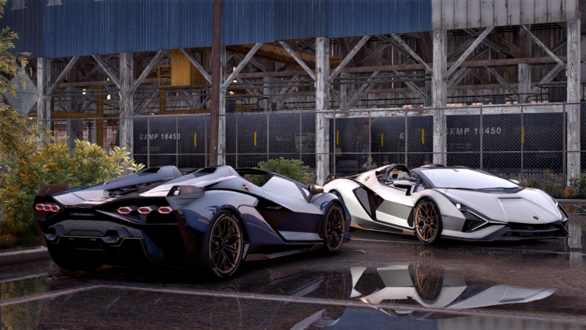 Lamborghini Sian Roadster open-top hypercar shown in FiveM