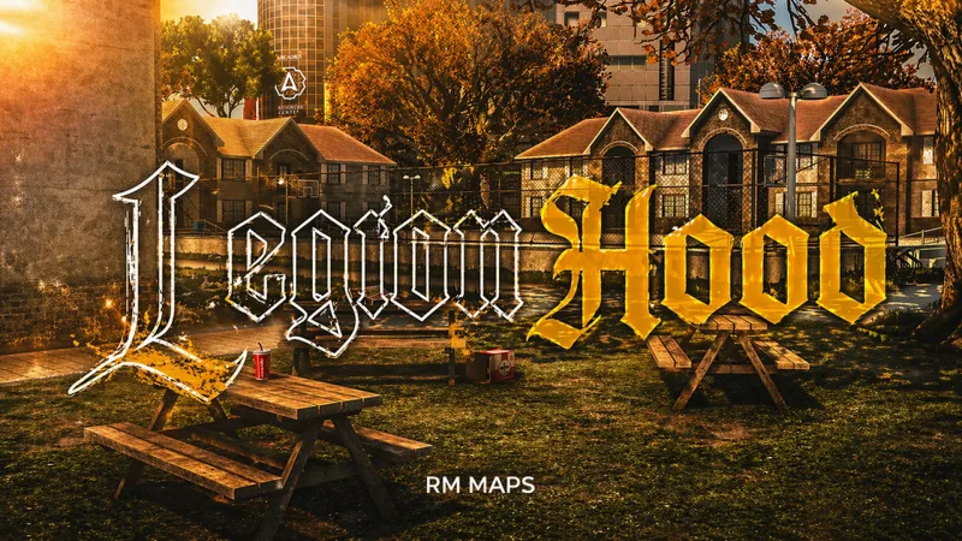 Legion Hood MLO reworked urban Legion Square block in FiveM