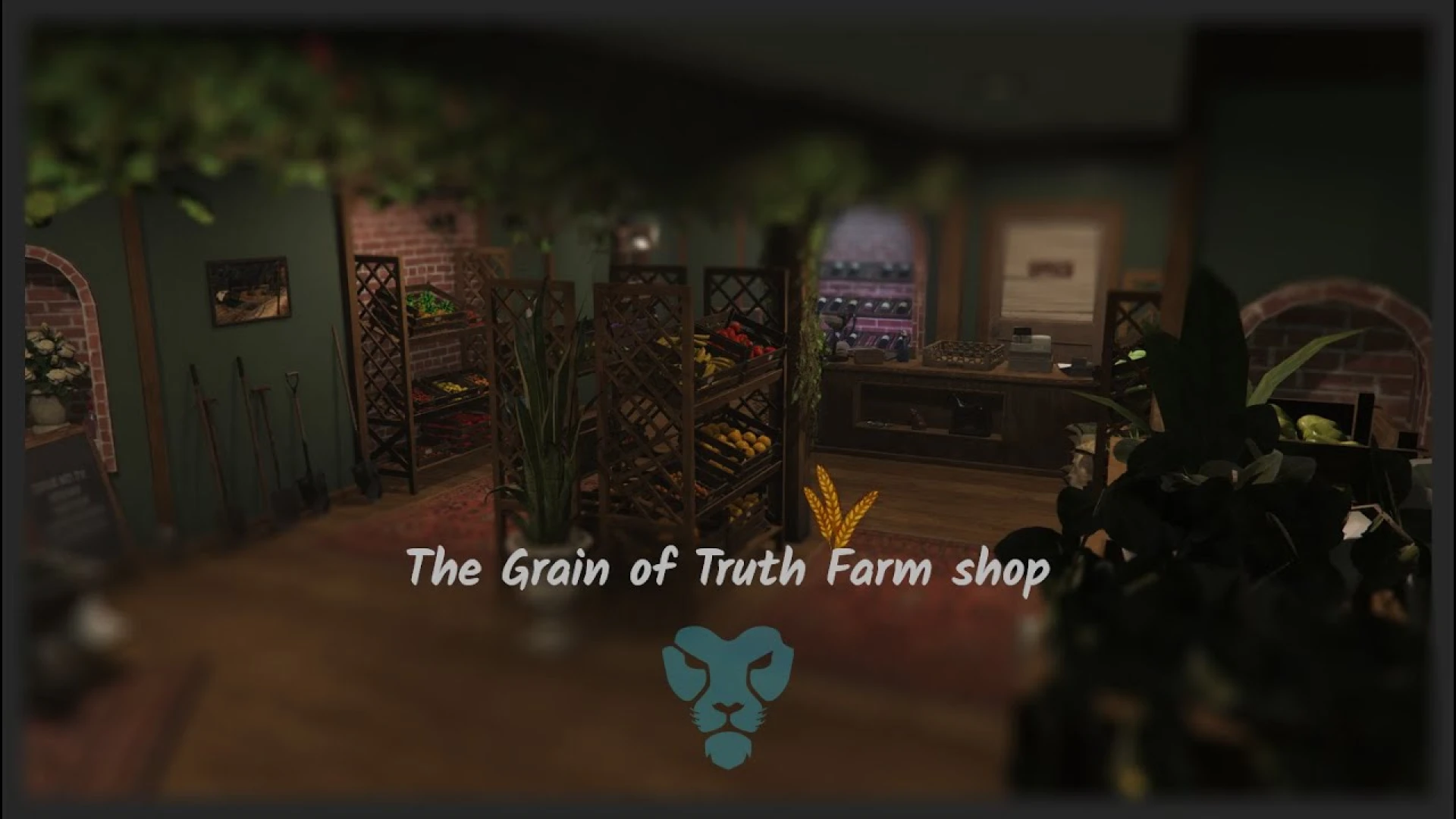 Grain of Truth MLO health store shelves and counter for FiveM