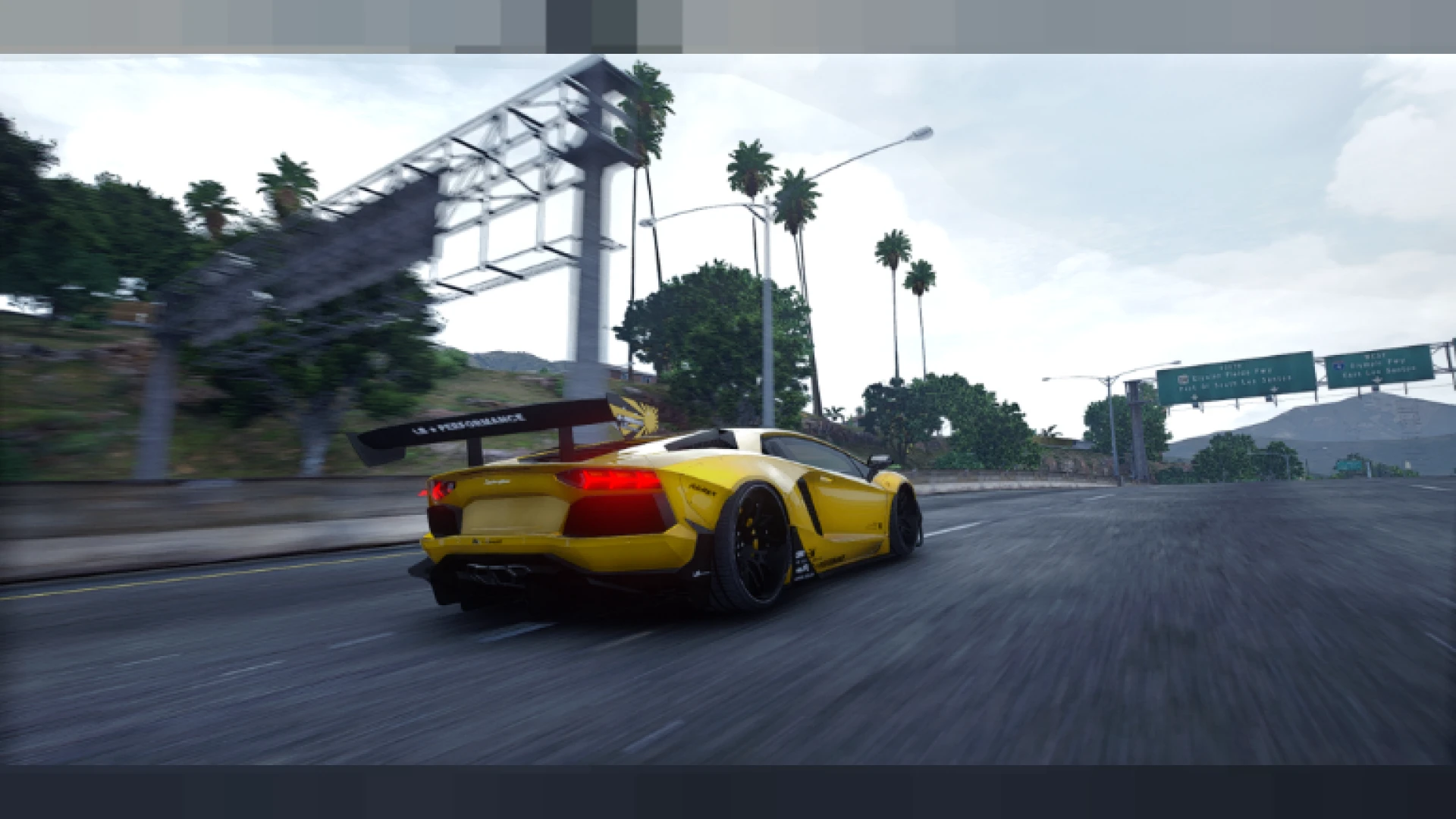 Liberty Walk Aventador LP750 SV widebody Lamborghini in FiveM