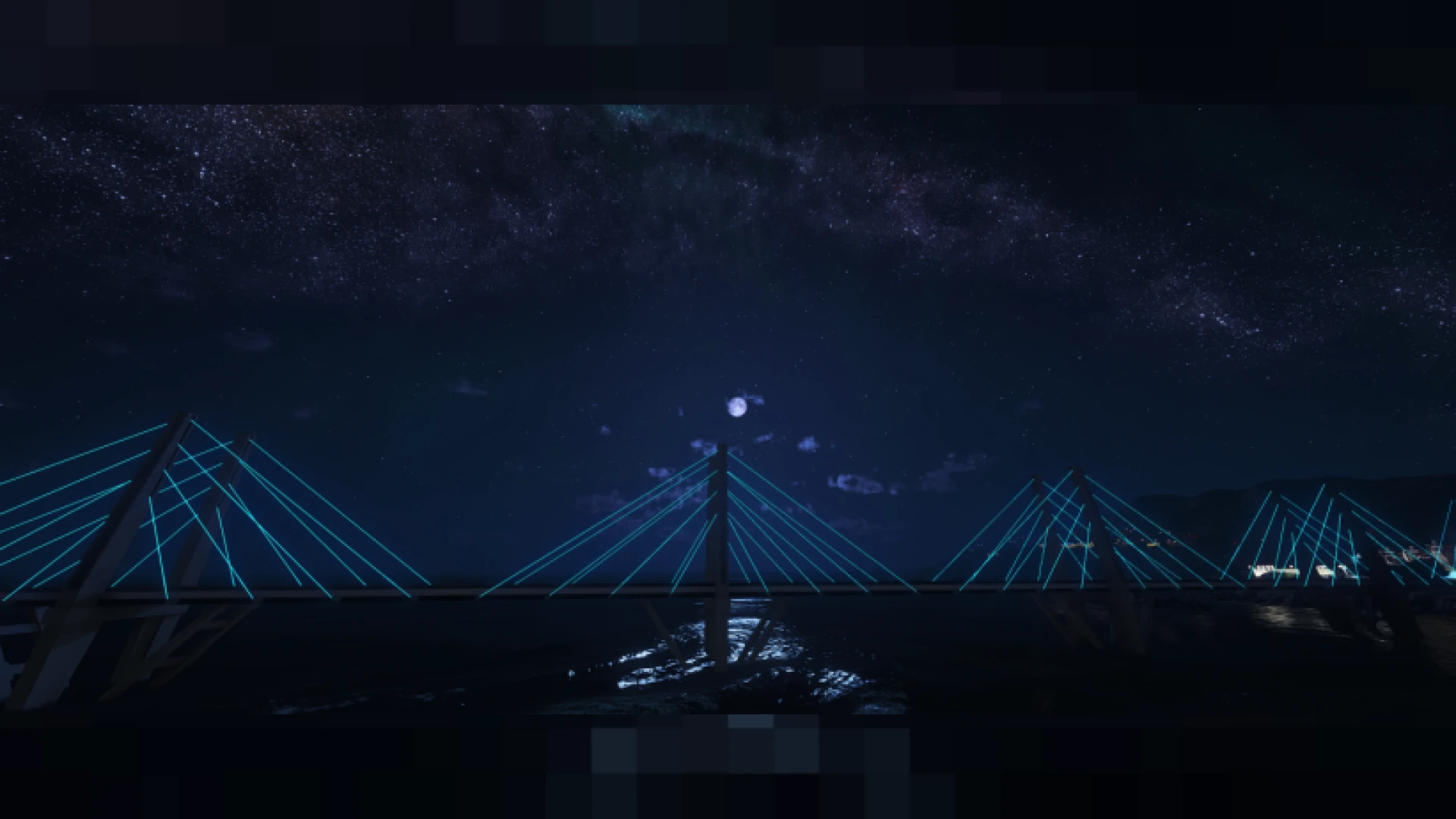 Lifeinvader bridge mlo crossing over a city street in FiveM