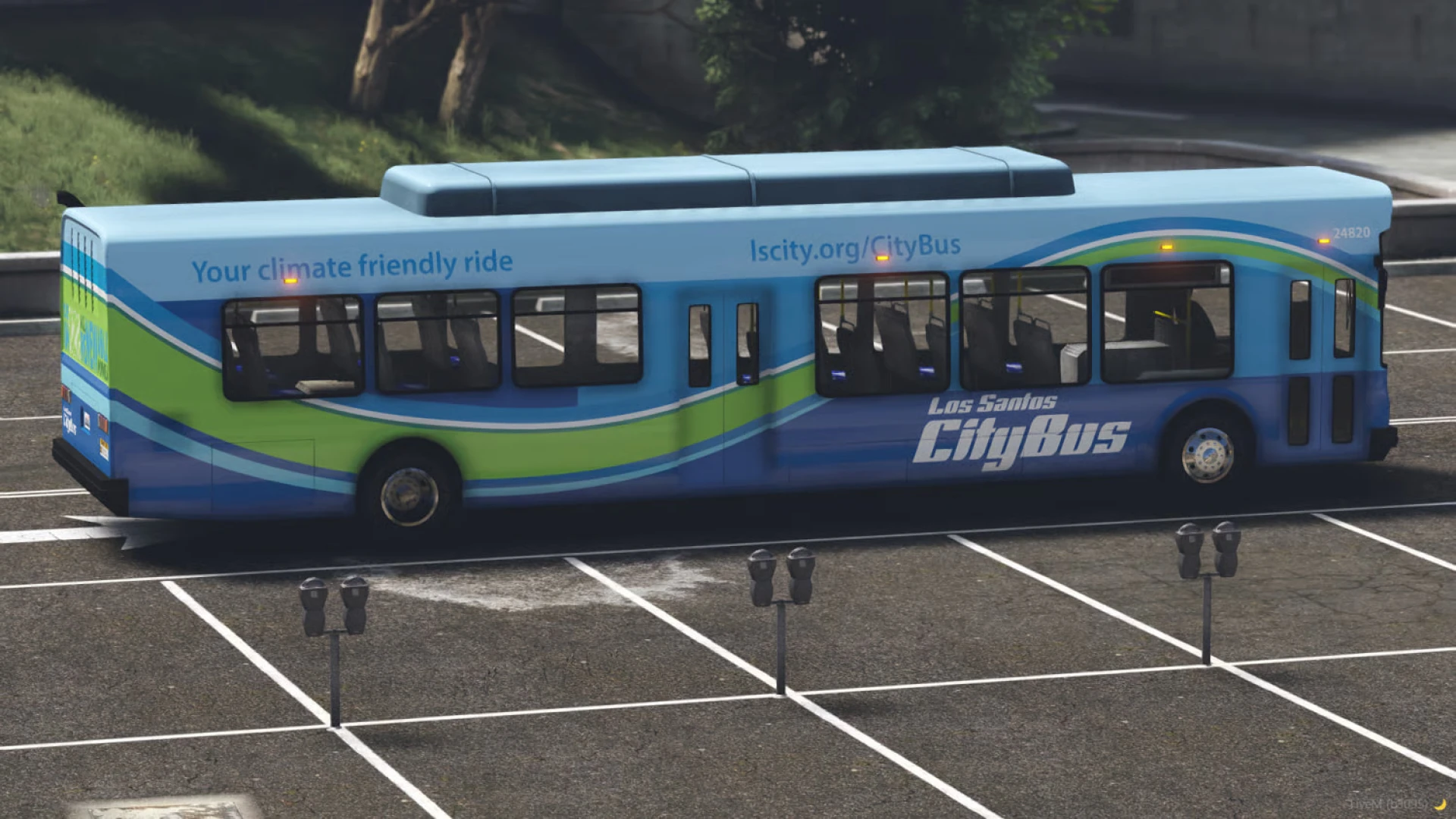 Los Santos City Bus Livery high-quality 4K transit skin for FiveM — view 2