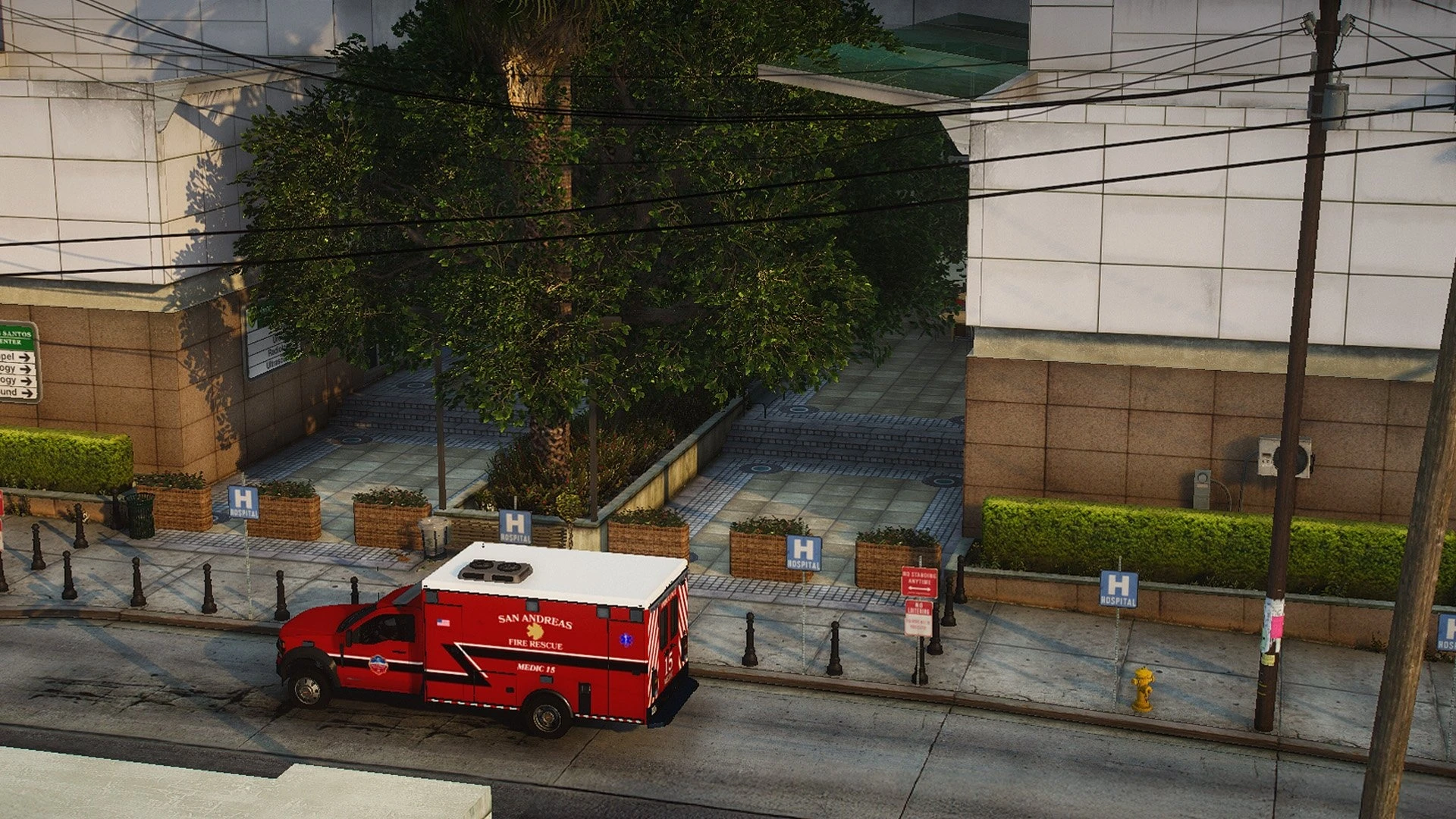 Hospital decorations mlo medical prop set for FiveM EMS roleplay — view 2