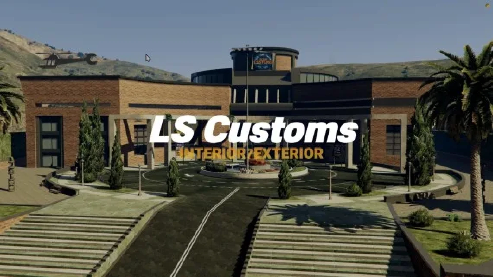 LS Customs garage MLO body shop interior in FiveM
