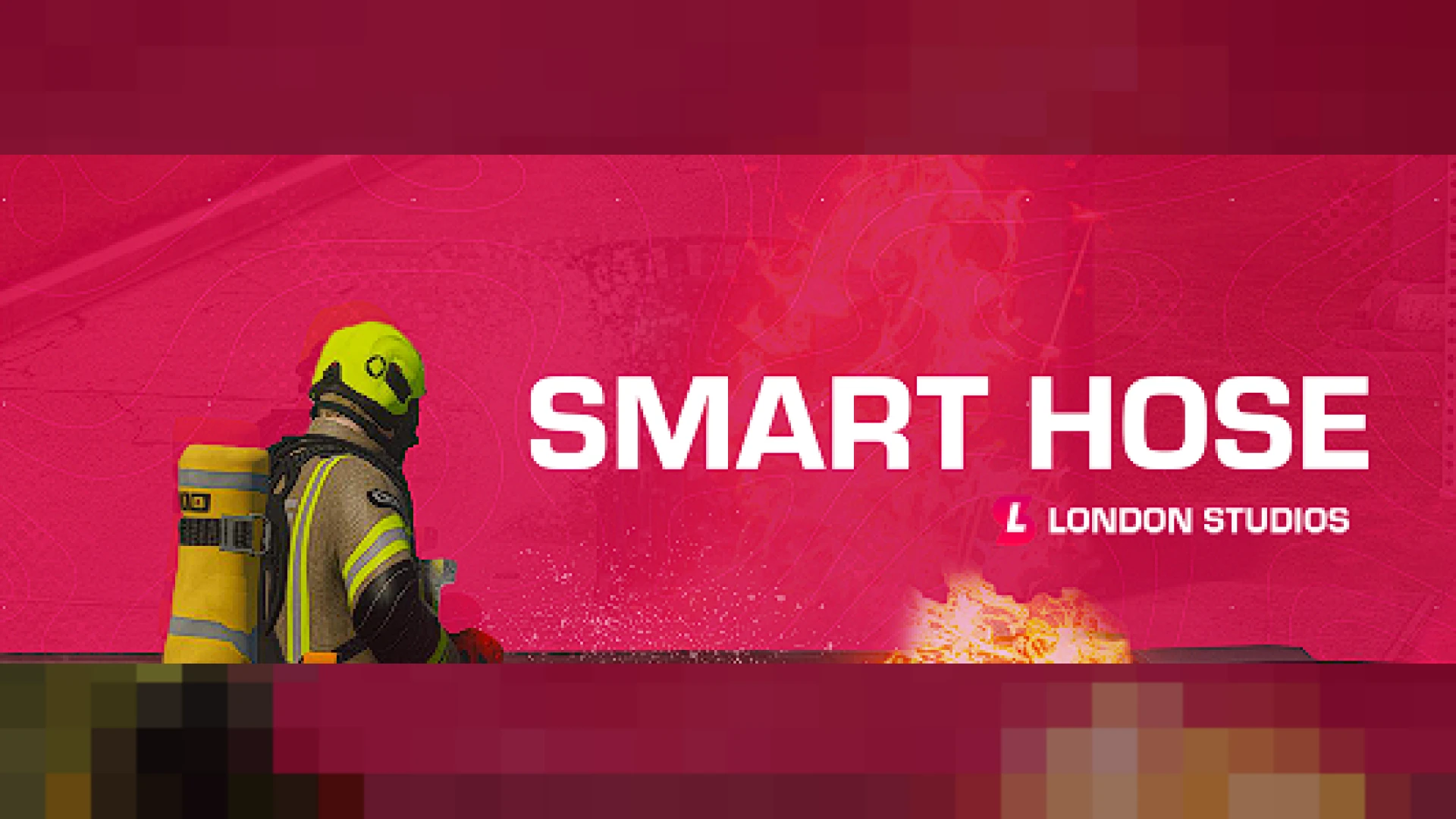 FiveM smart fire hose extinguishing a building fire