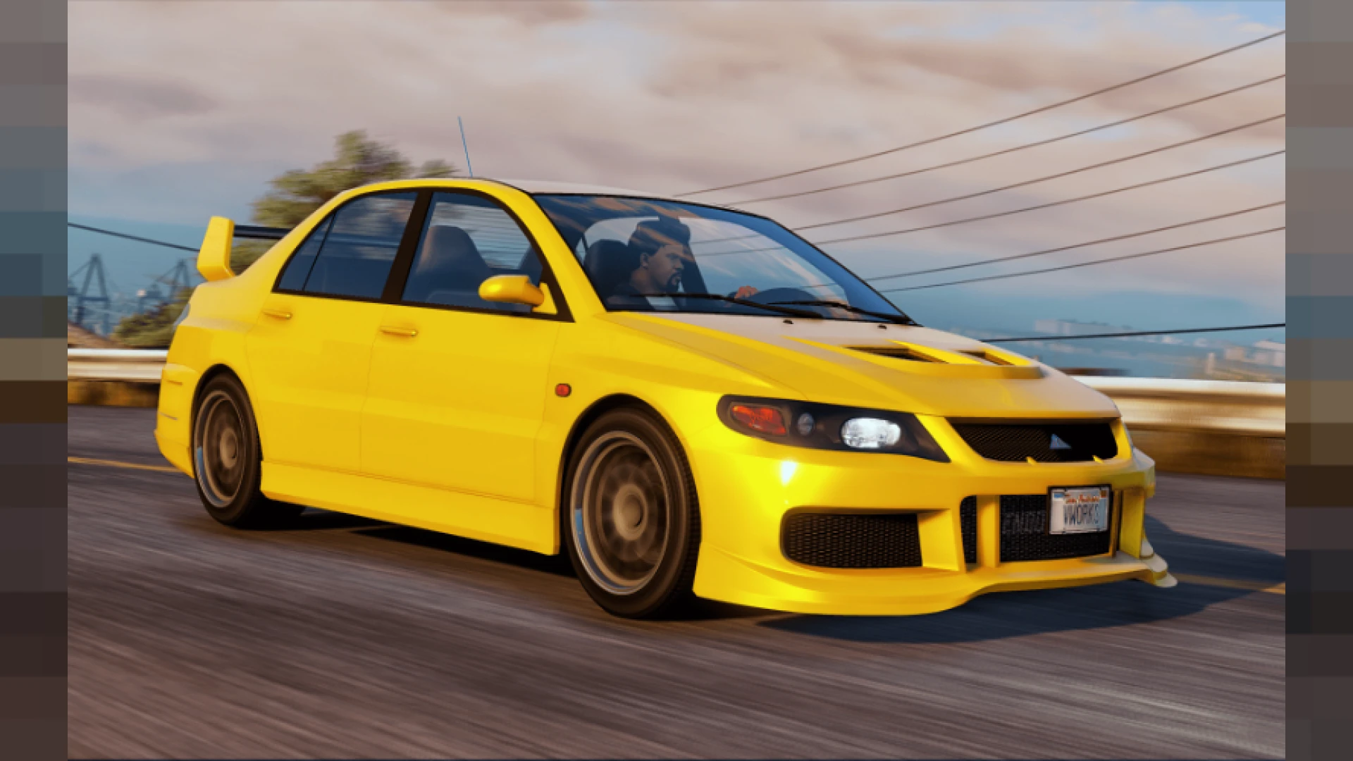 Maibatsu Sunrise R lore-friendly FiveM tuner car