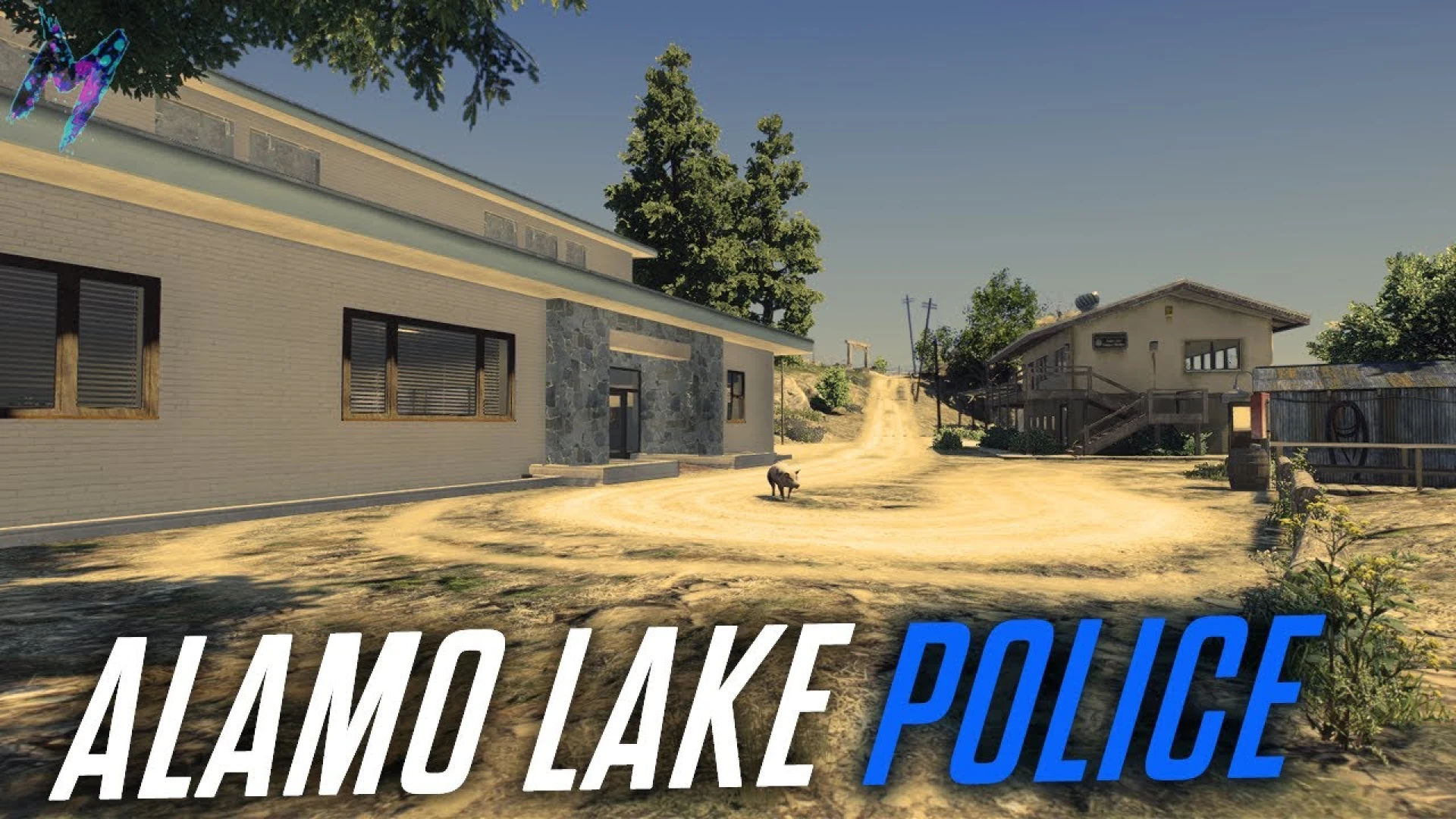 Masi Alamo Lake police station mlo department interior for FiveM