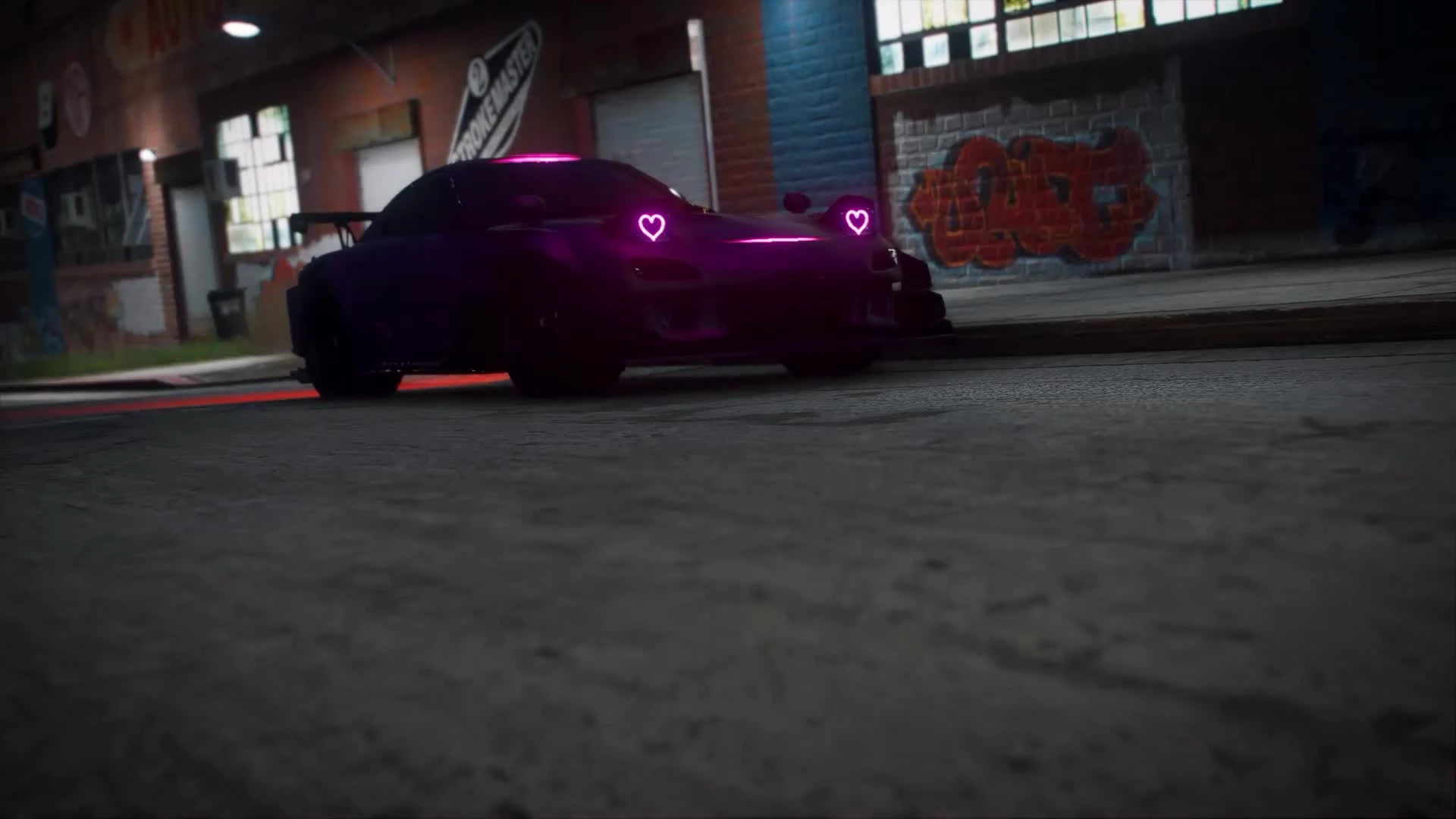 Mazda RX7 with animated lights FiveM tuner car