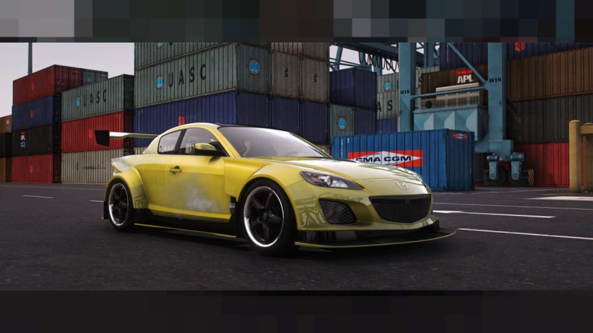 Mazda RX8 FiveM drift tuner add-on in GTA V