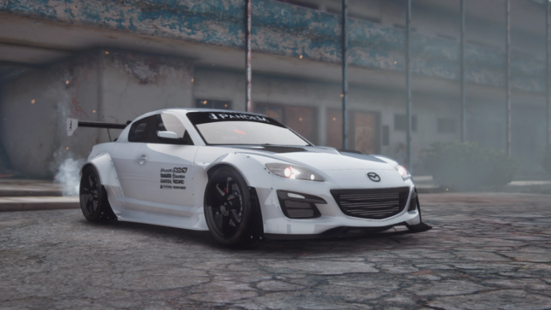 Mazda RX8 Rocket Bunny FiveM drift car