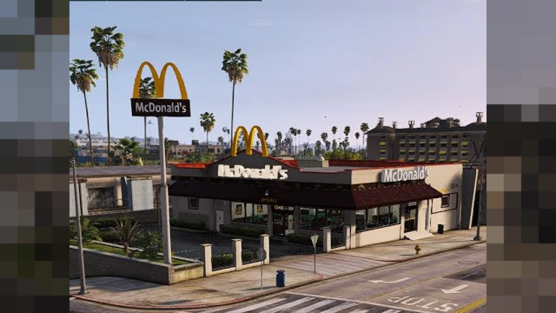 McDonalds Vespucci FiveM MLO interior preview