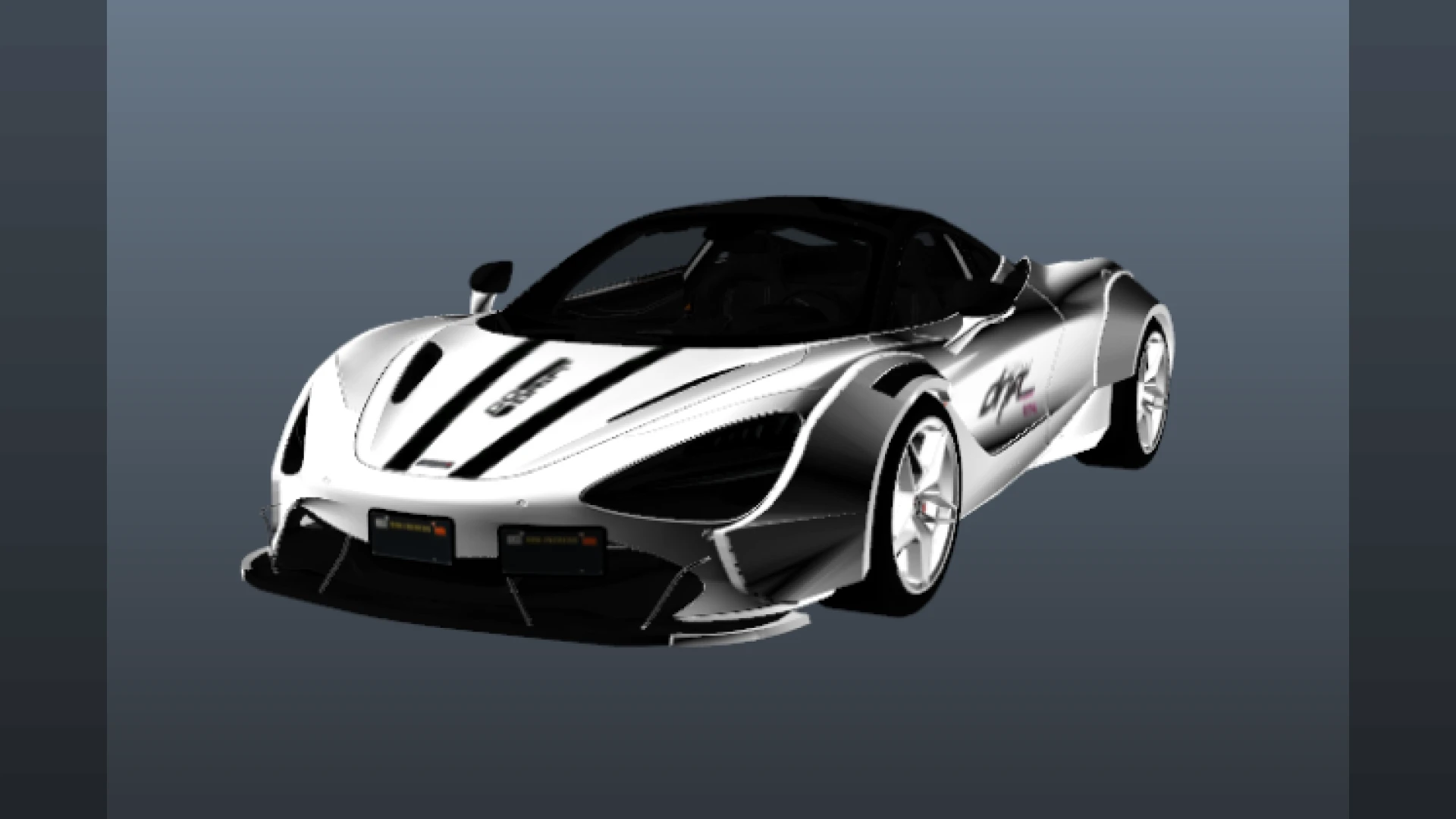 McLaren 720S Drift FiveM Formula Drift add-on car with race aero