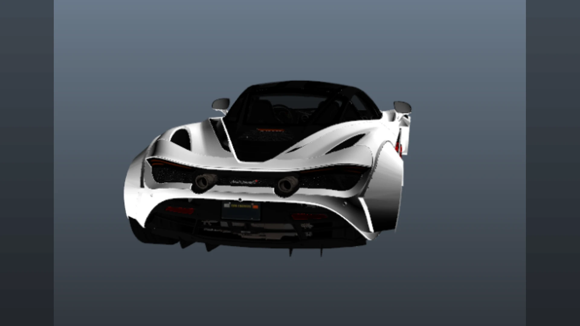 McLaren 720S Drift FiveM Formula Drift add-on car with race aero — view 2