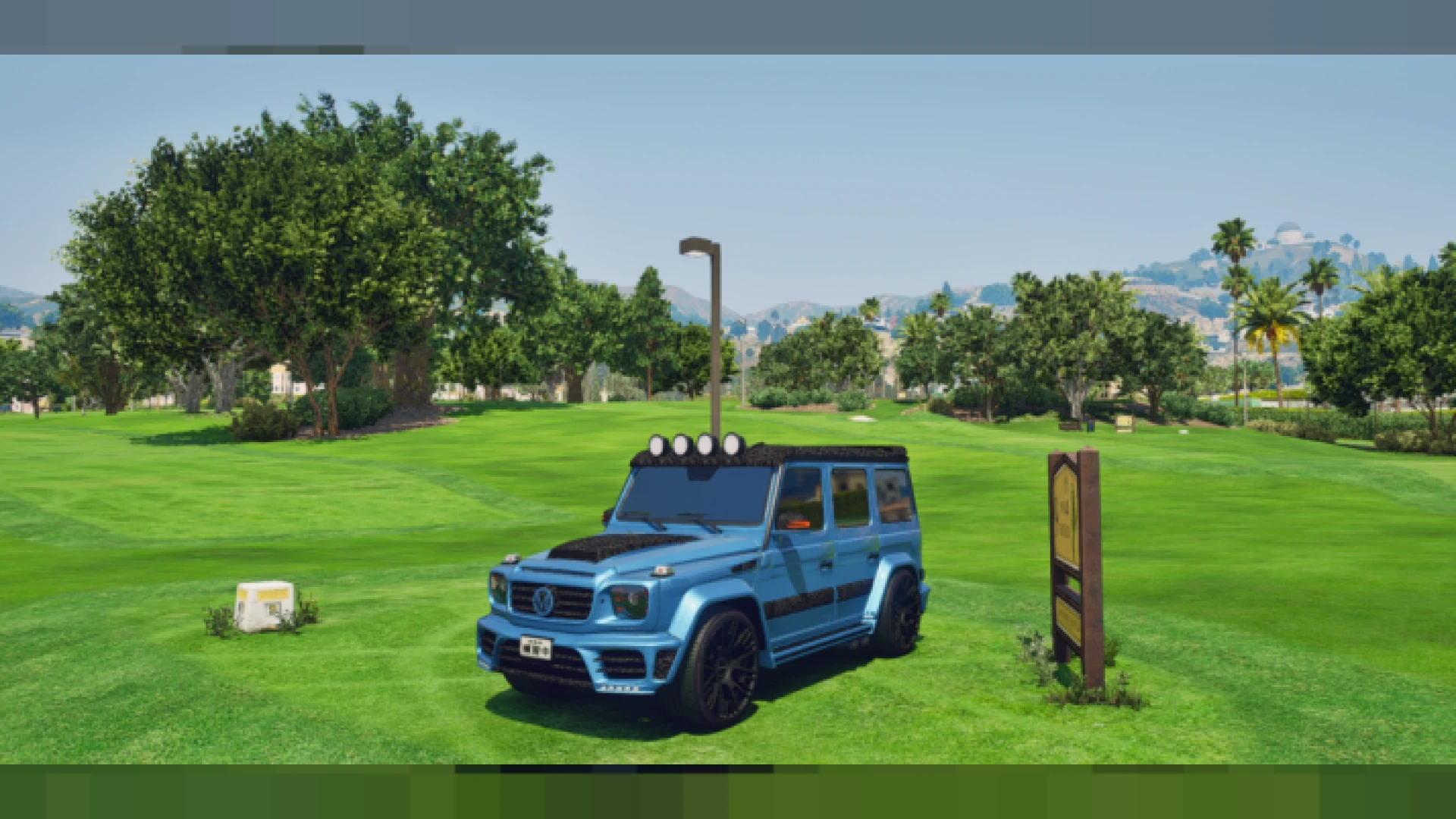 Mercedes-Benz G500 2019 G-Class SUV for FiveM