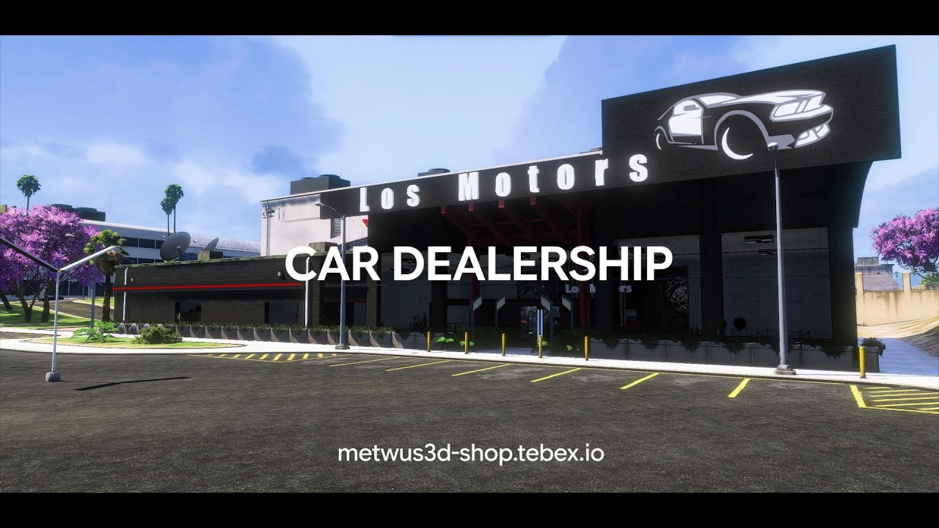 Los Motors Car Dealership interior preview for FiveM