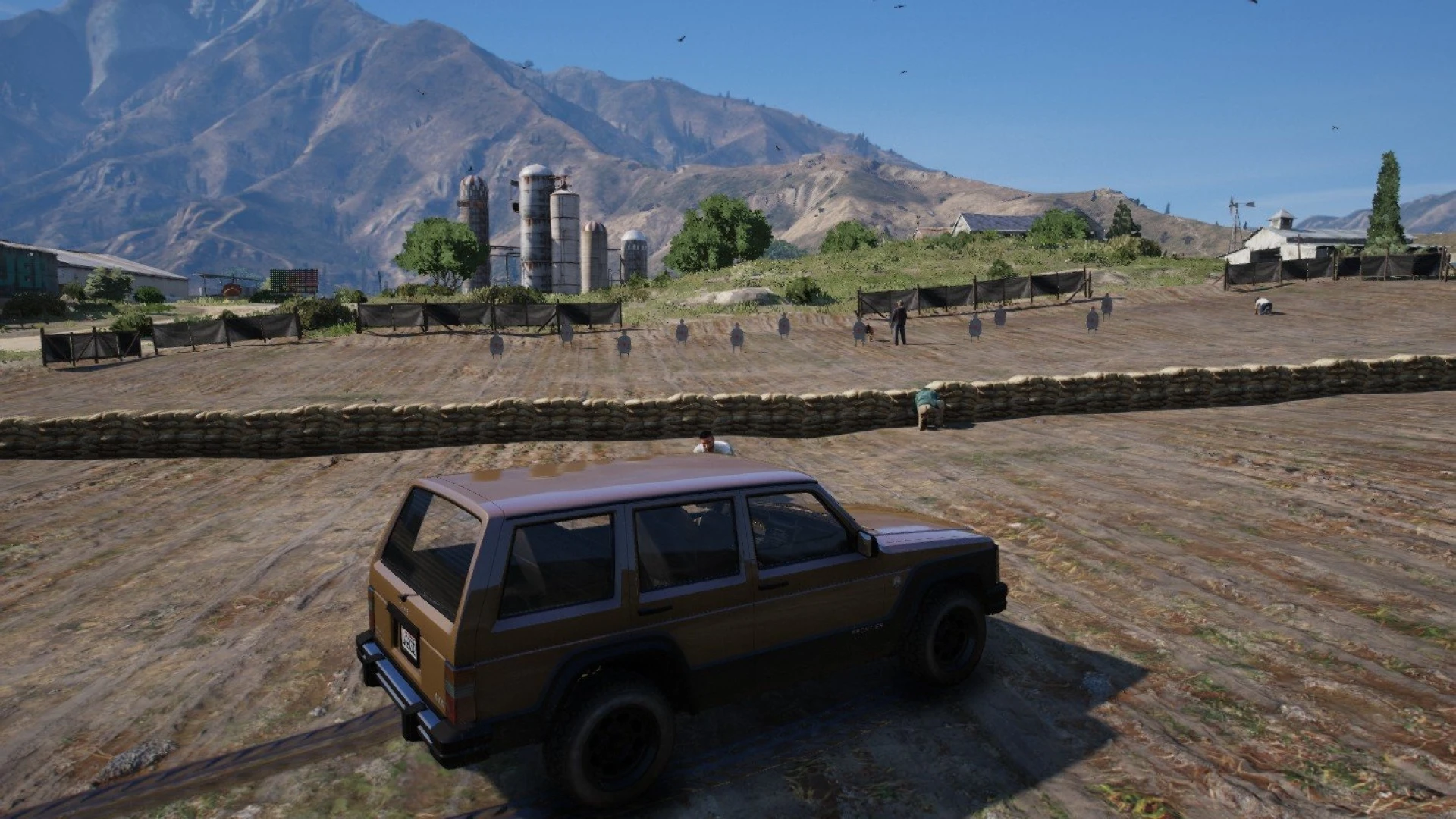 Terrorist Base MLO fortified desert compound with bunkers in FiveM — view 2