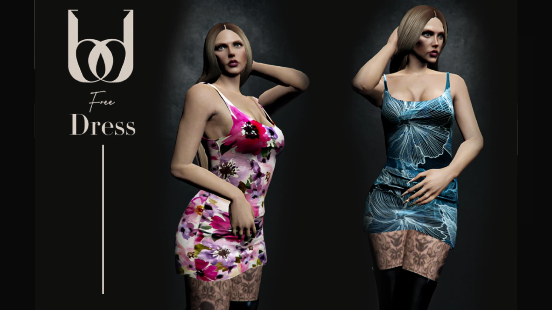 Milara dress worn by an MP female FiveM character