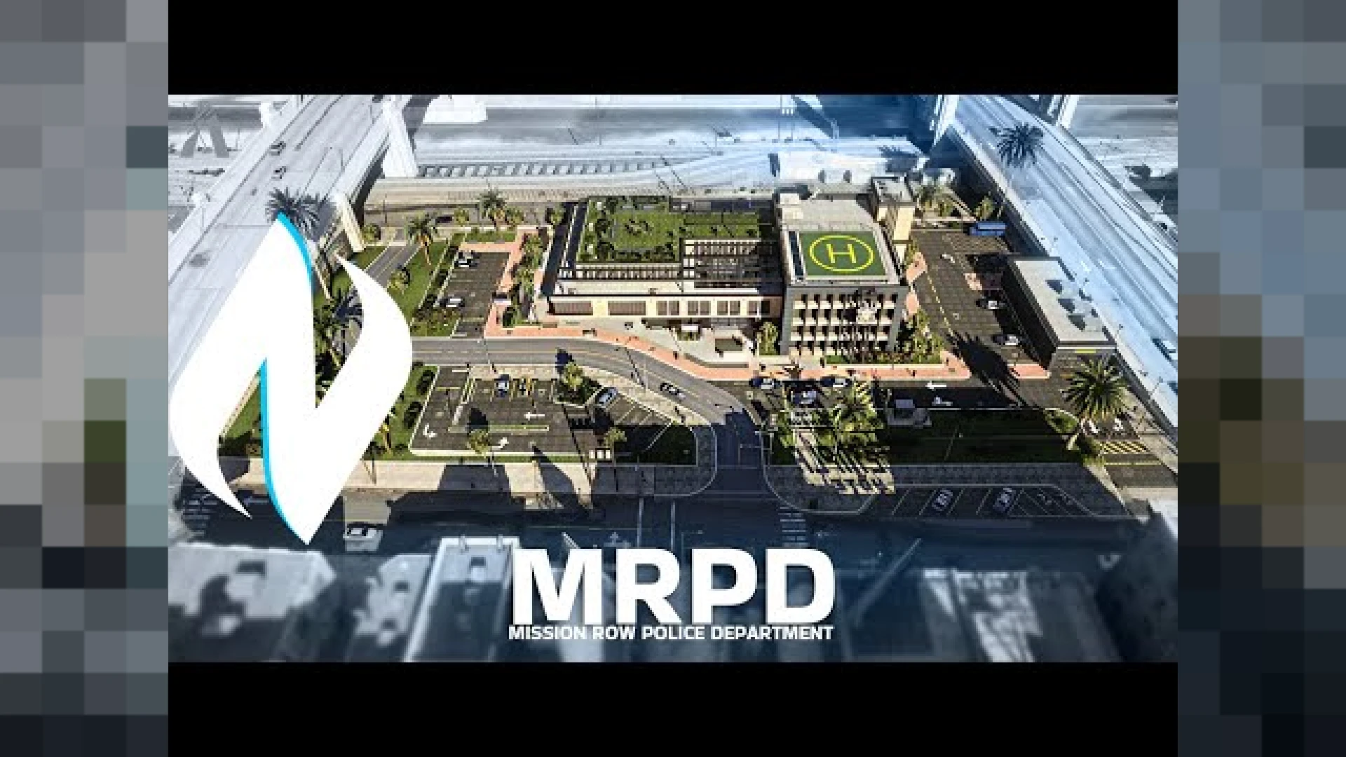 Mission Row Police MLO station cells and briefing room for FiveM