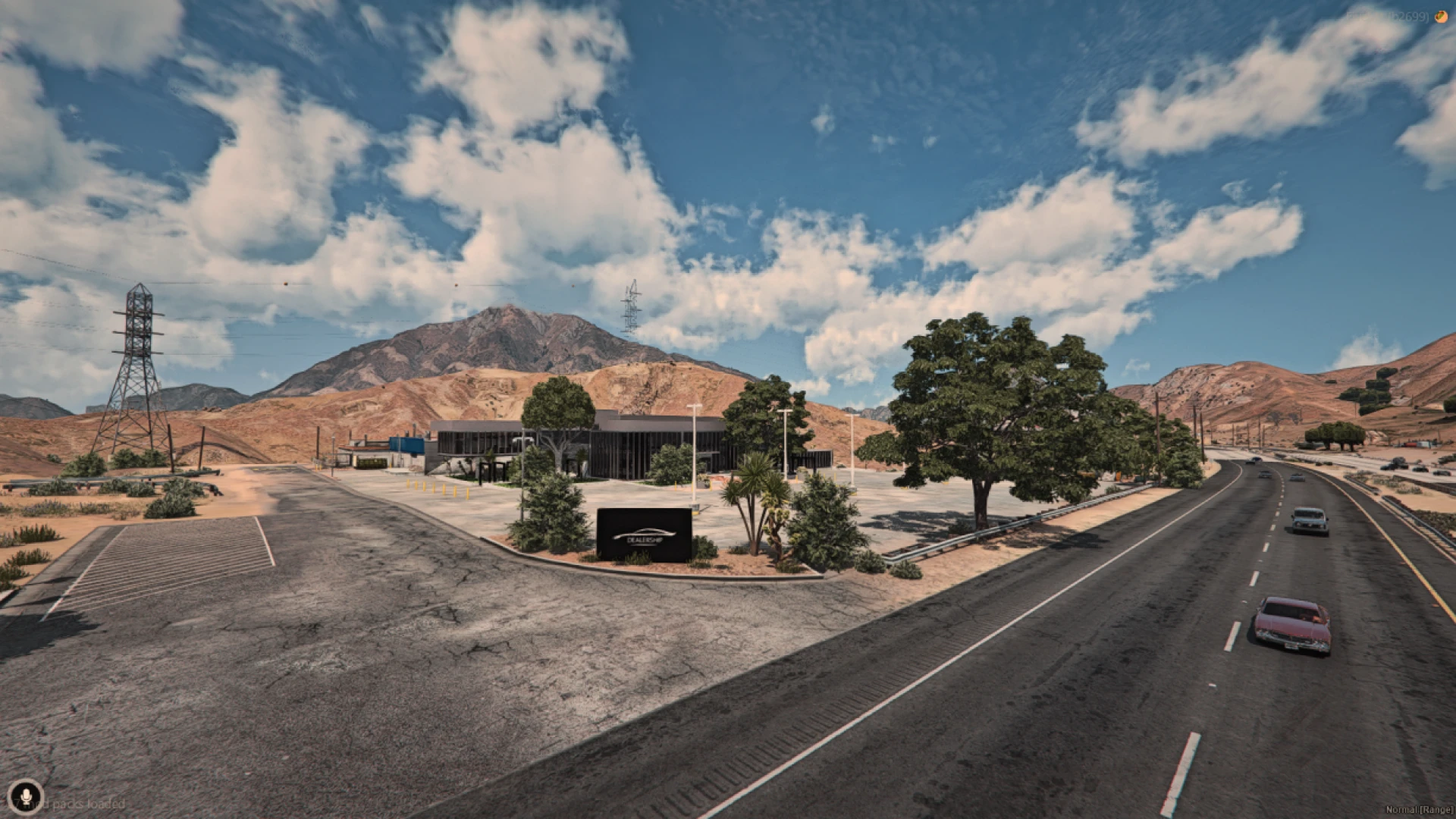 Modern car dealership MLO glass showroom for FiveM