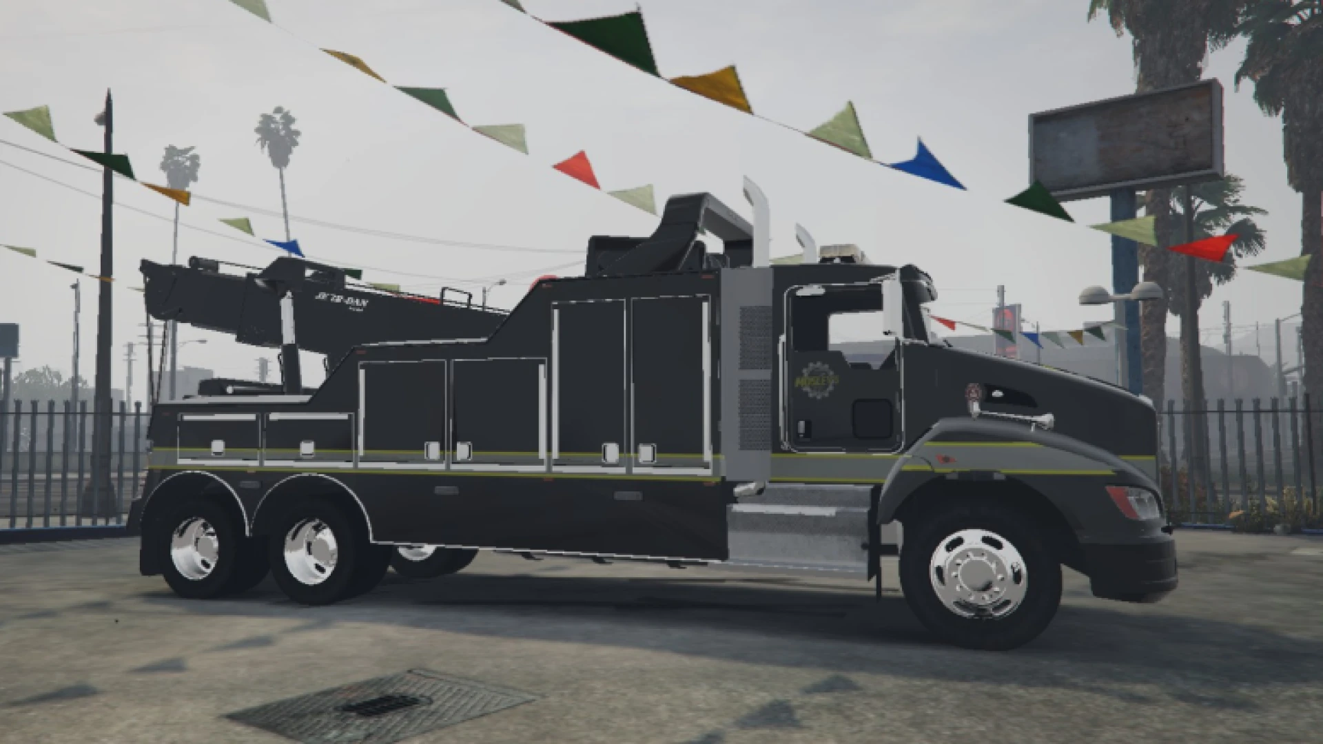 Moselys Towing Pack FiveM tow truck fleet with custom liveries