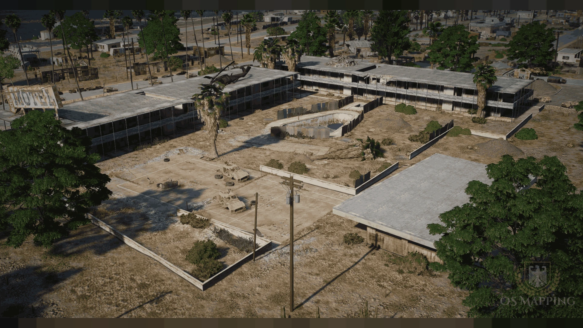 Motel raid mlo run-down rooms and criminal clutter in a FiveM server