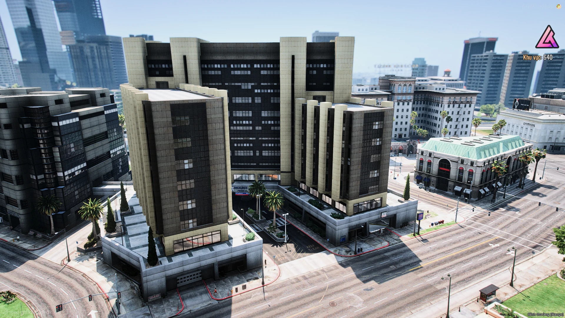 Reception and ward area inside the zonah hospital mlo
