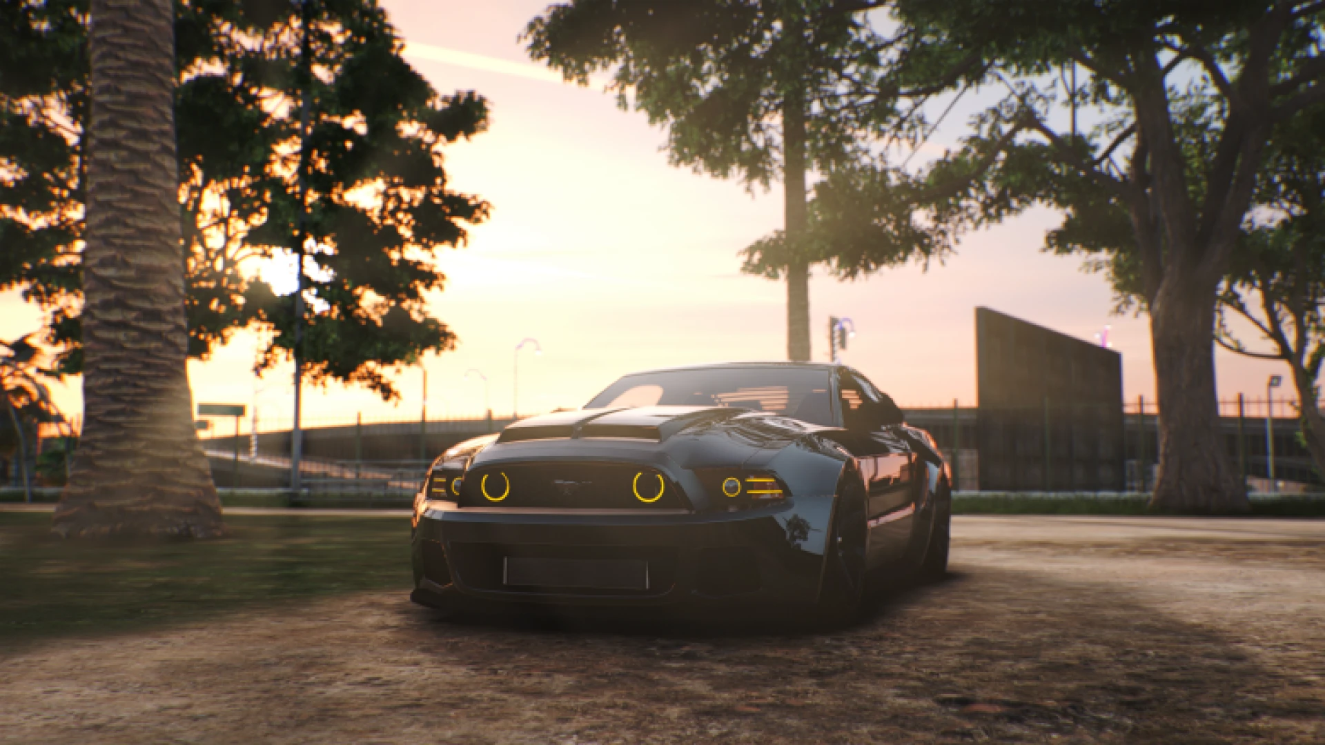 Mustang GT Roush supercharged pony car for FiveM