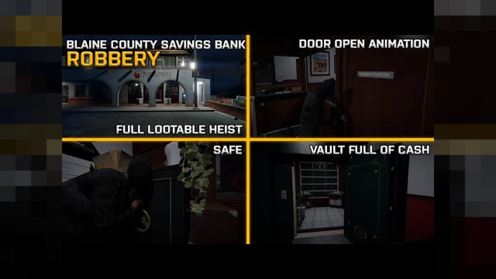 MXC Blaine Bank MLO FiveM Blaine County Savings interior with vault