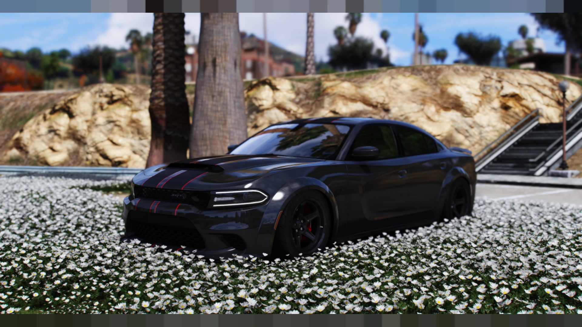 Myd preset V3 producing cinematic balanced color in FiveM — view 2