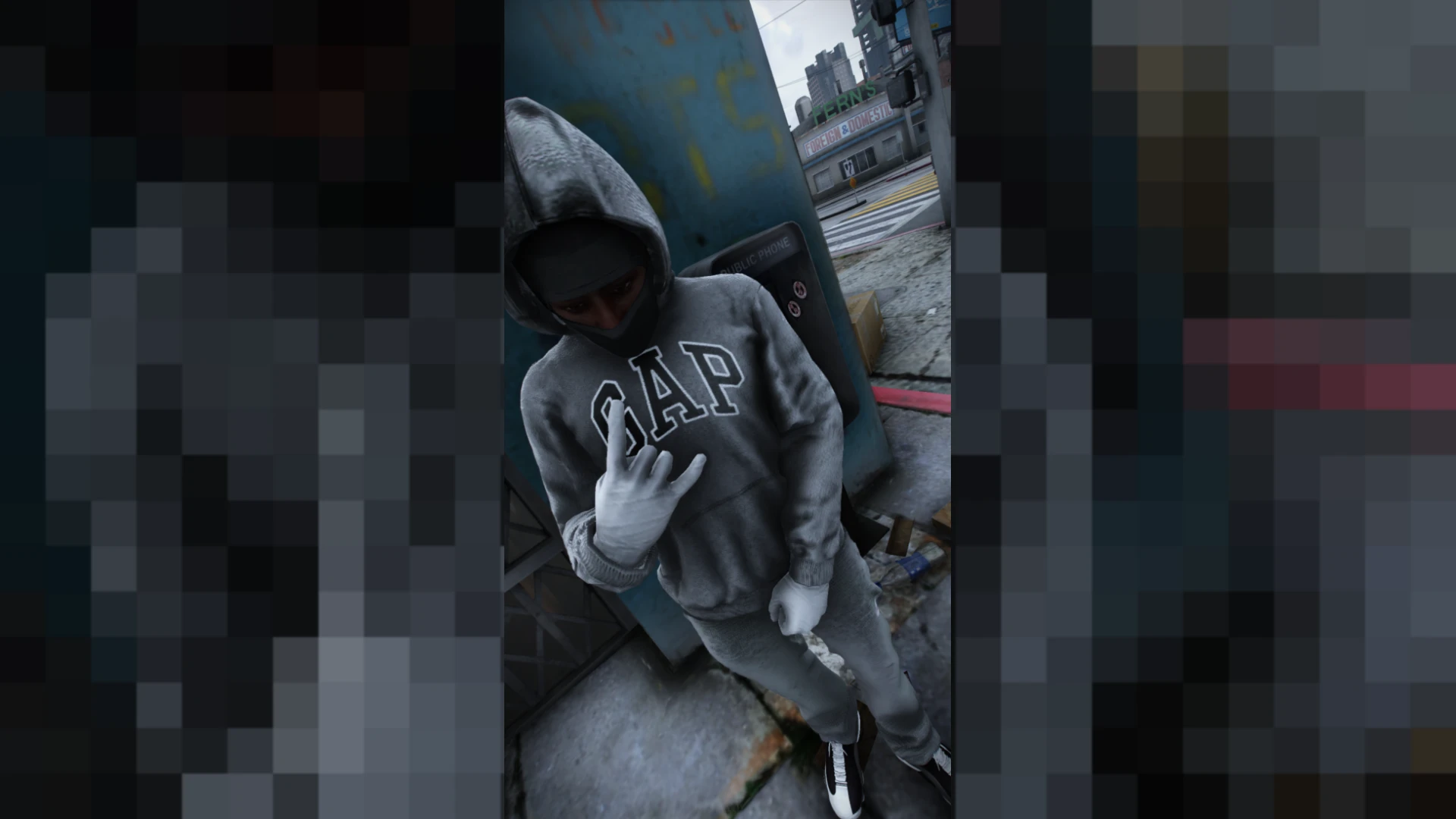Nike pants on MP male character in FiveM