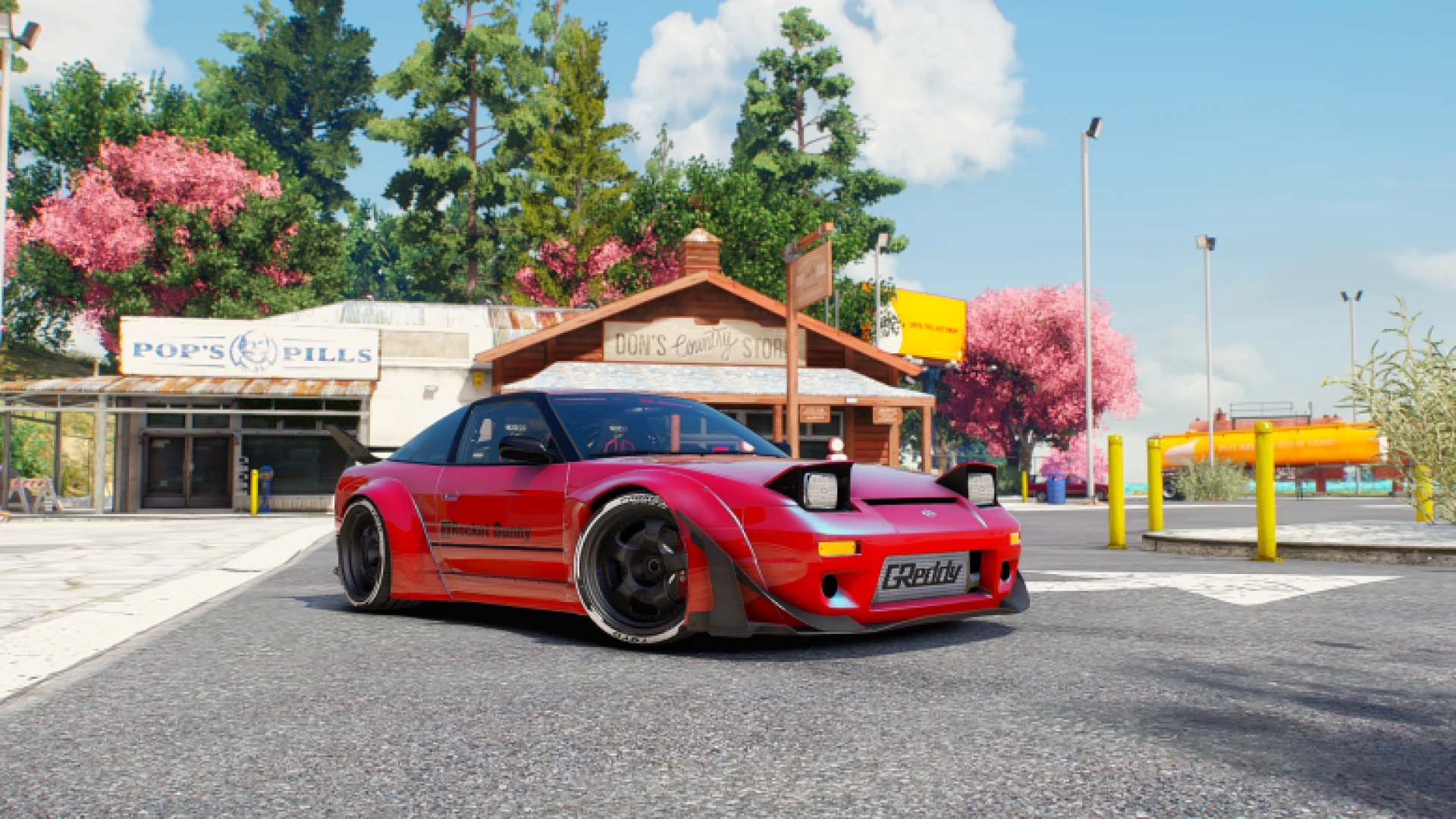 Nissan 240SX Drift rmod tuner car add-on for FiveM