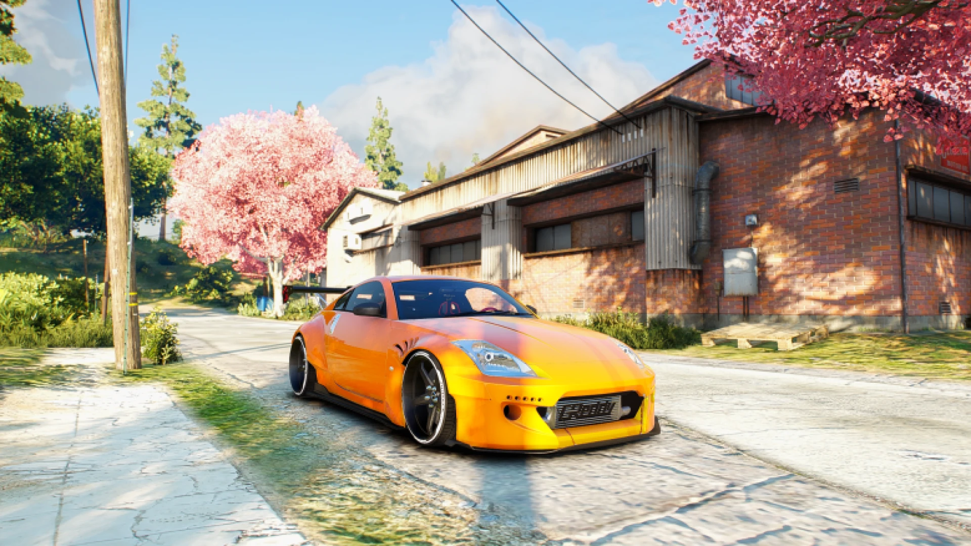 Nissan 350Z Pandem Rocket Bunny widebody car for FiveM