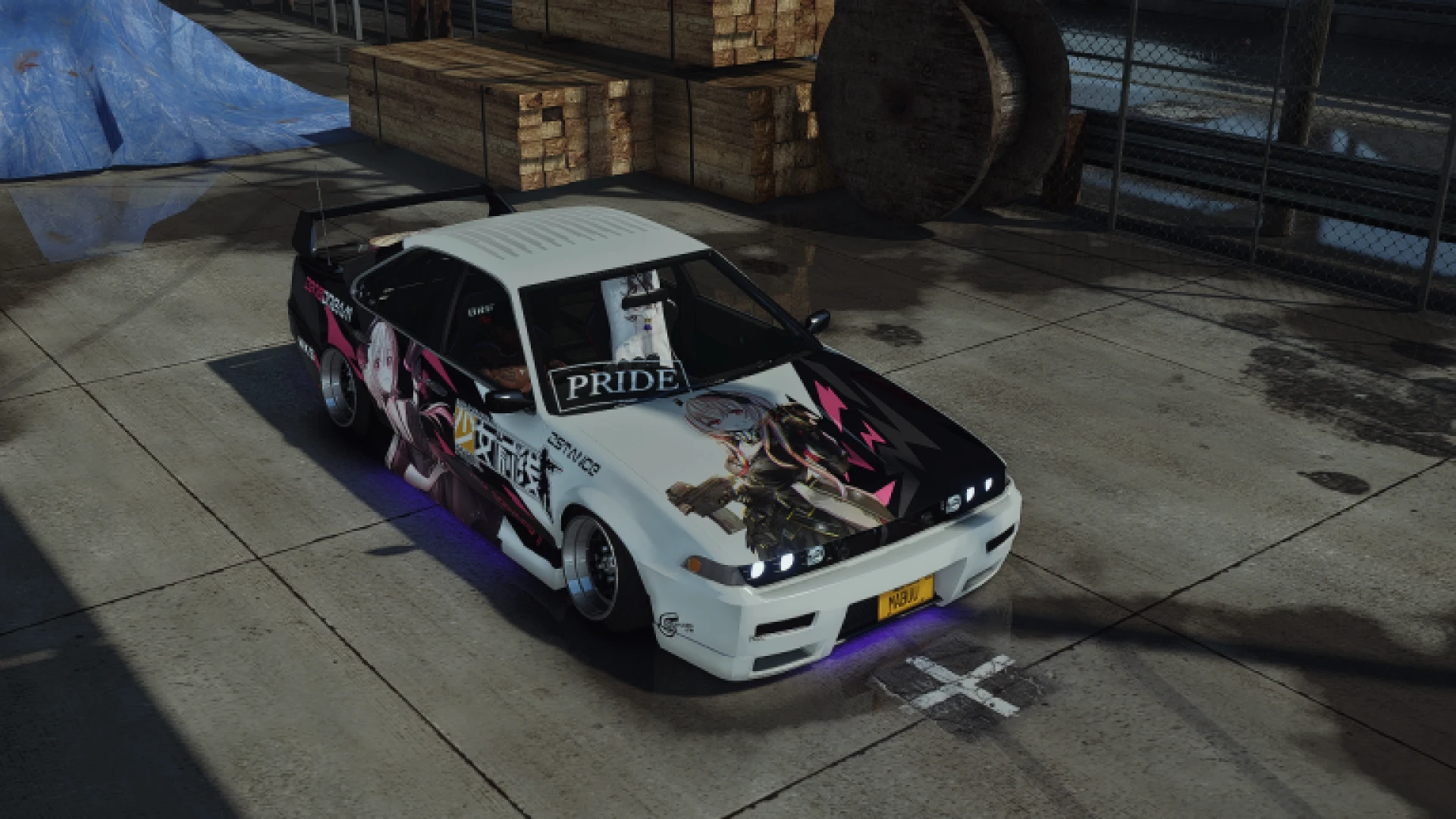 Nissan Cefiro A31 JDM drift sedan for FiveM meets
