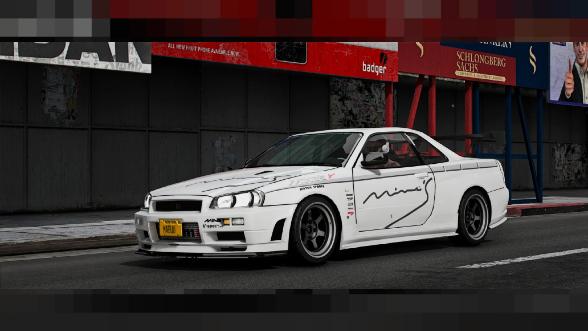 Nissan skyline gt r r34 fivem — FiveM vehicle preview