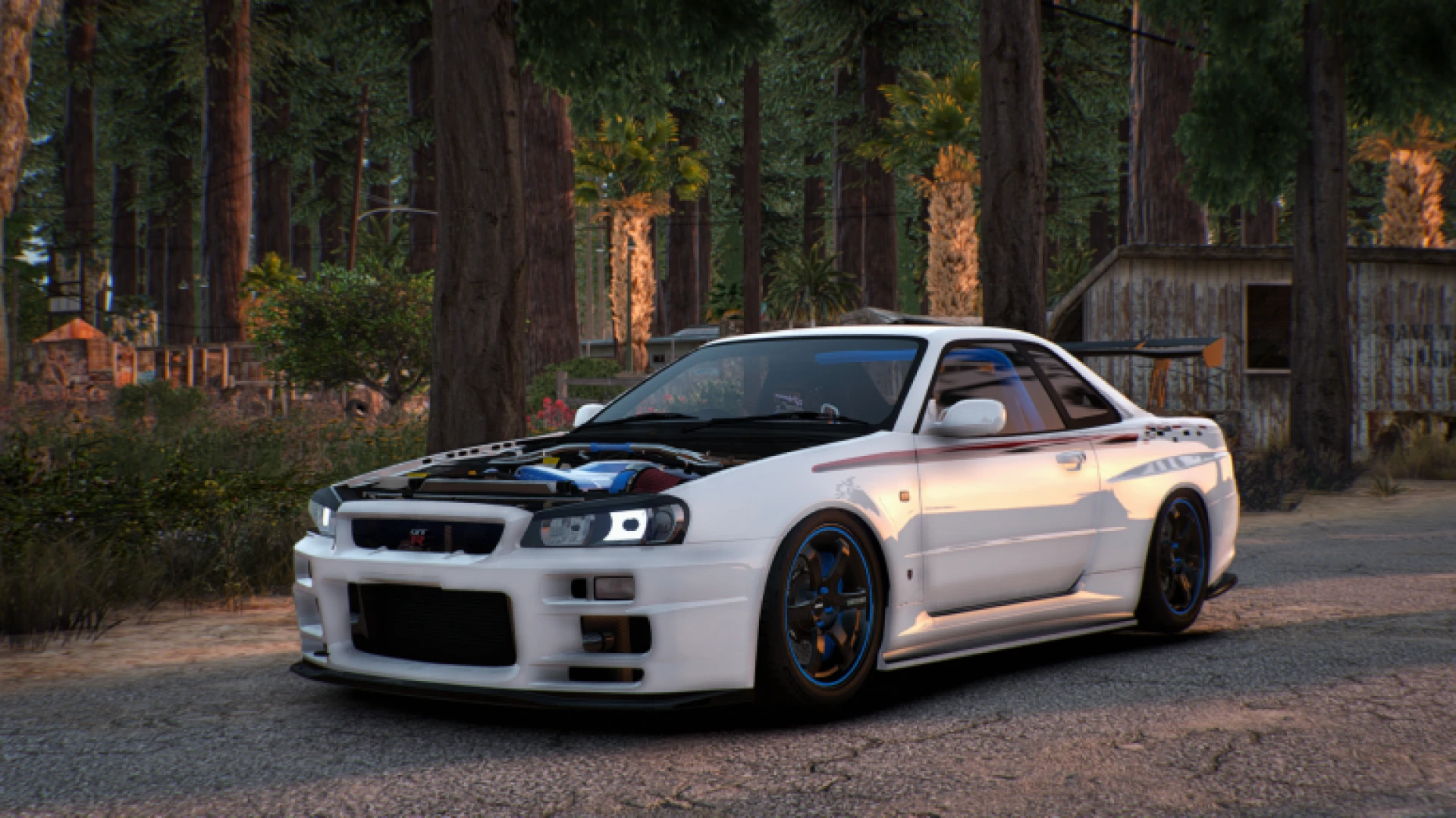 Nissan skyline gt r r34 pitagora fivem — FiveM vehicle preview
