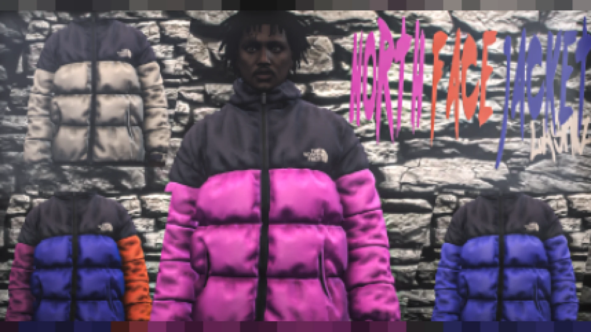 North Face jacket on MP male character in FiveM