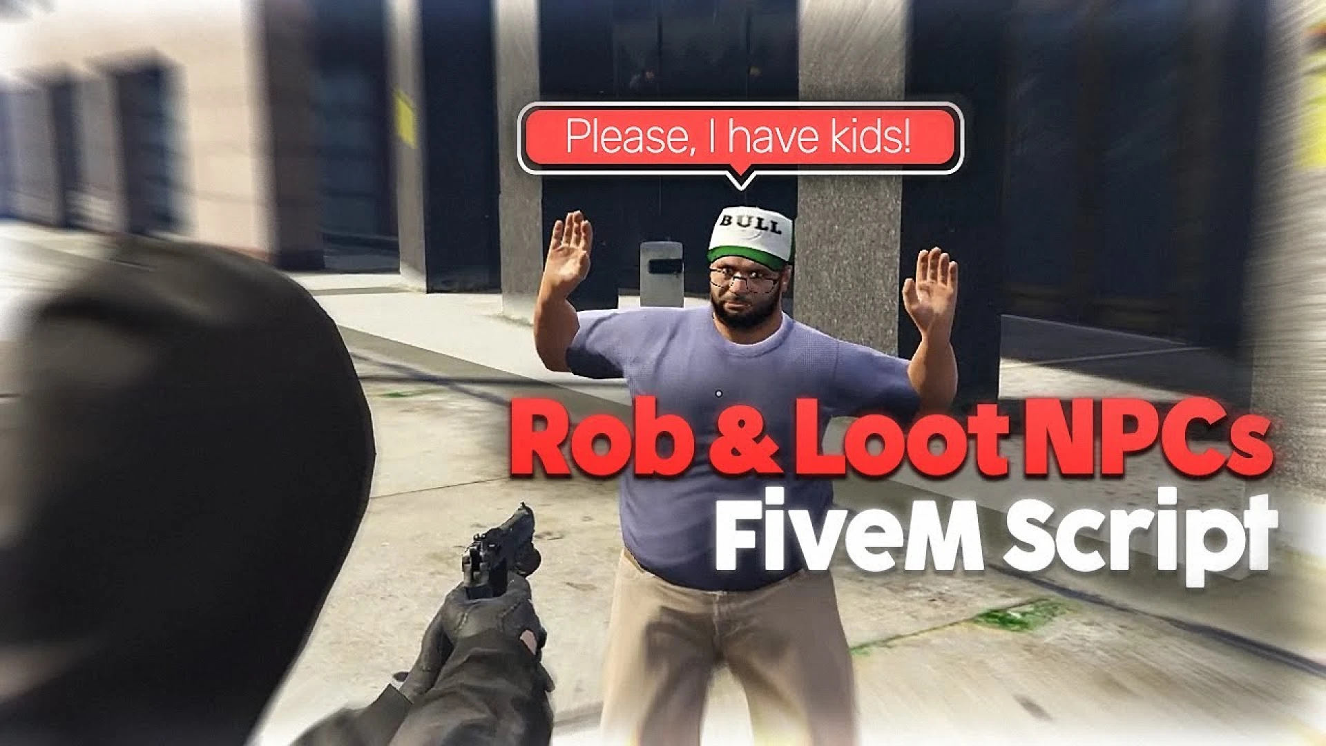 Rob & Loot NPCs — FiveM script preview screenshot