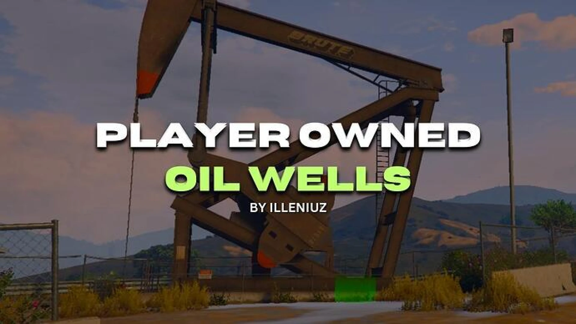 Oil Well Job FiveM script — drilling an oil well for crude