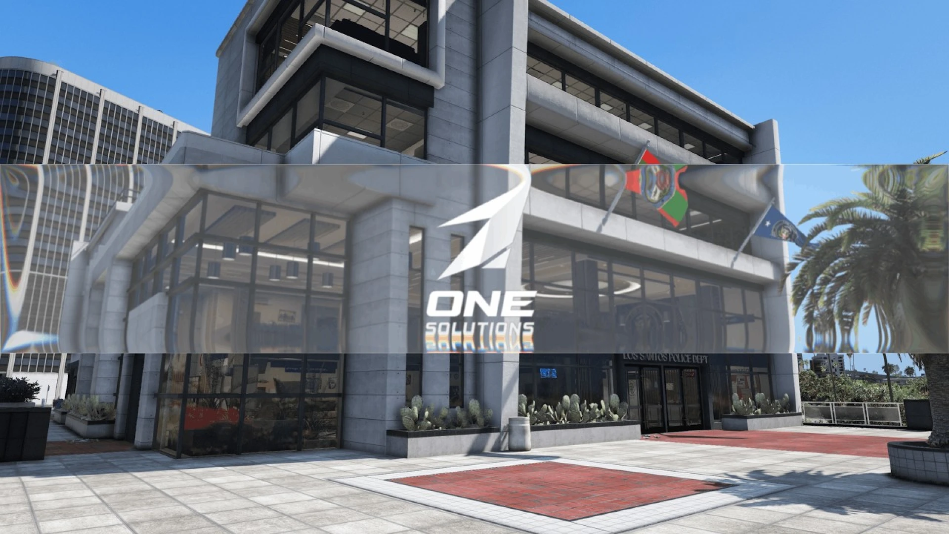 Vespucci Police MLO station cells and armory interior for FiveM