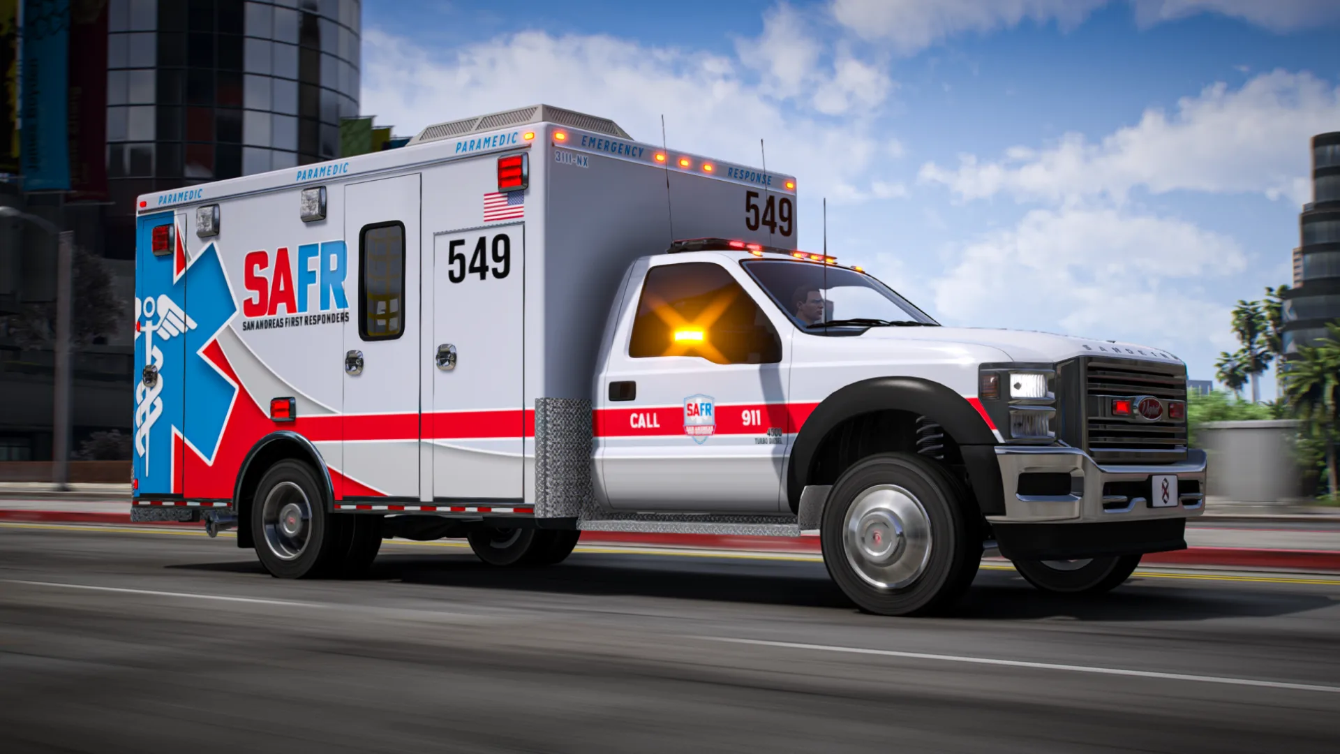 Vapid Sandking Ambulance Type 1 2016 for FiveM