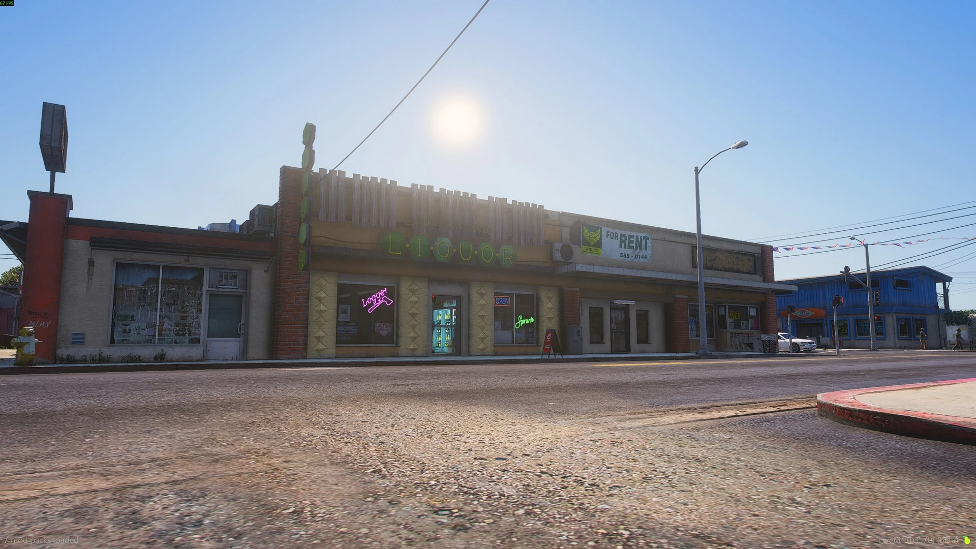 Liquor store mlo stocked shelves and counter in Paleto Bay FiveM