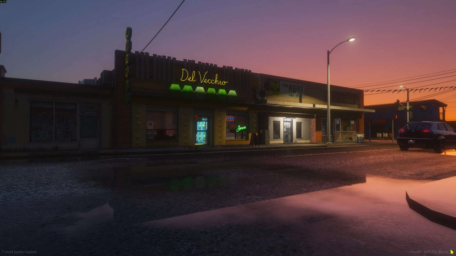 Liquor store mlo stocked shelves and counter in Paleto Bay FiveM — view 2