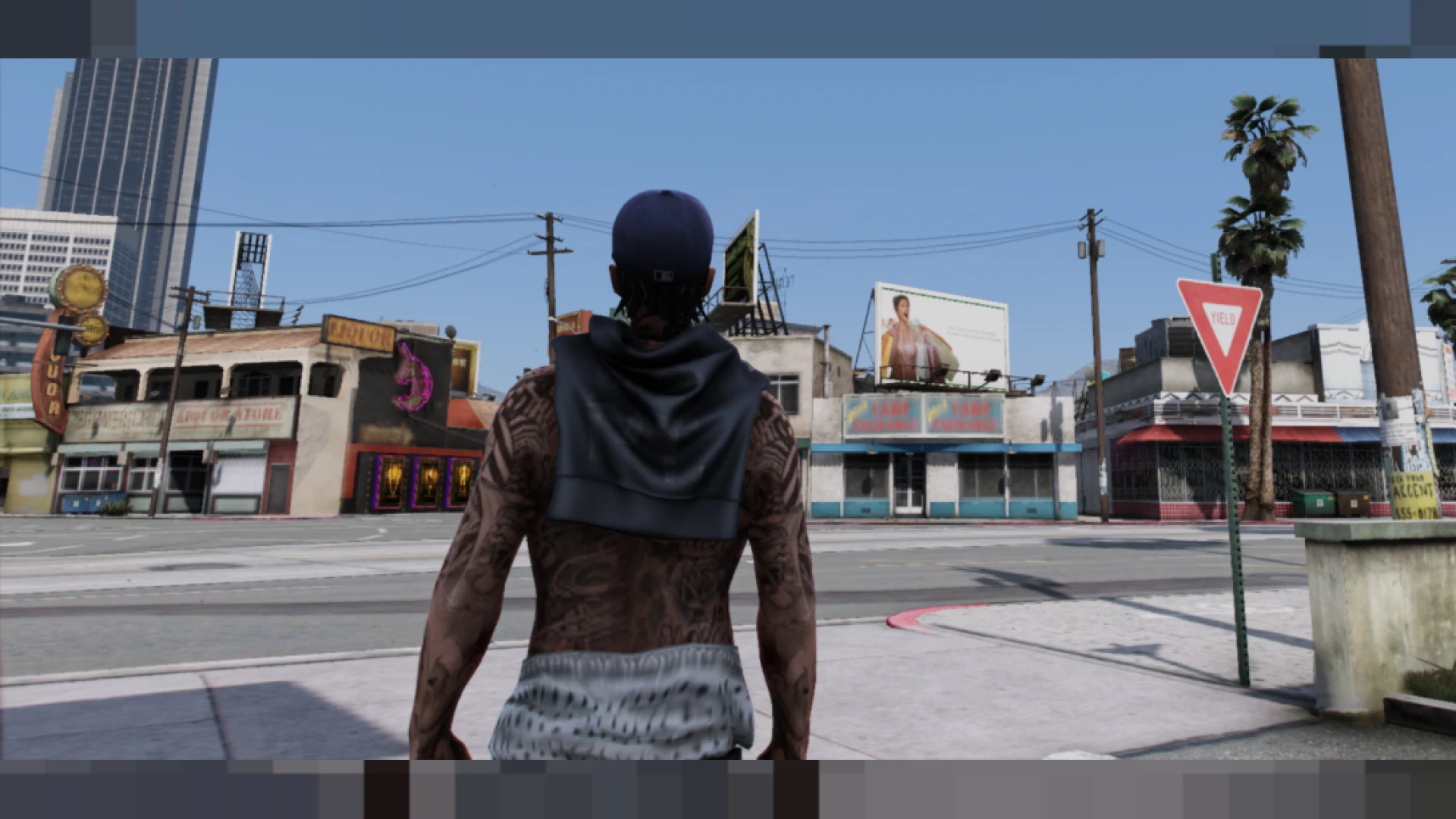 Neck bandana accessory worn by a FiveM MP character — view 2