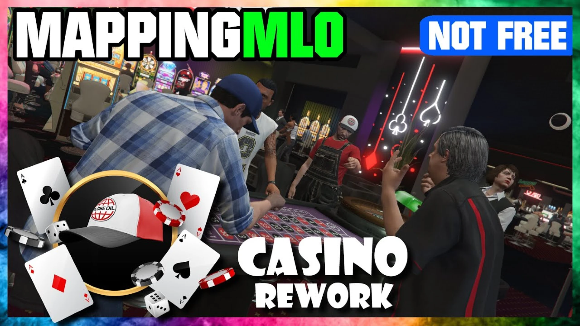 Patoche casino MLO gambling interior for FiveM
