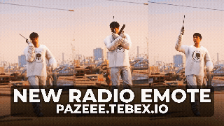 New Radio Emote Pack for FiveM